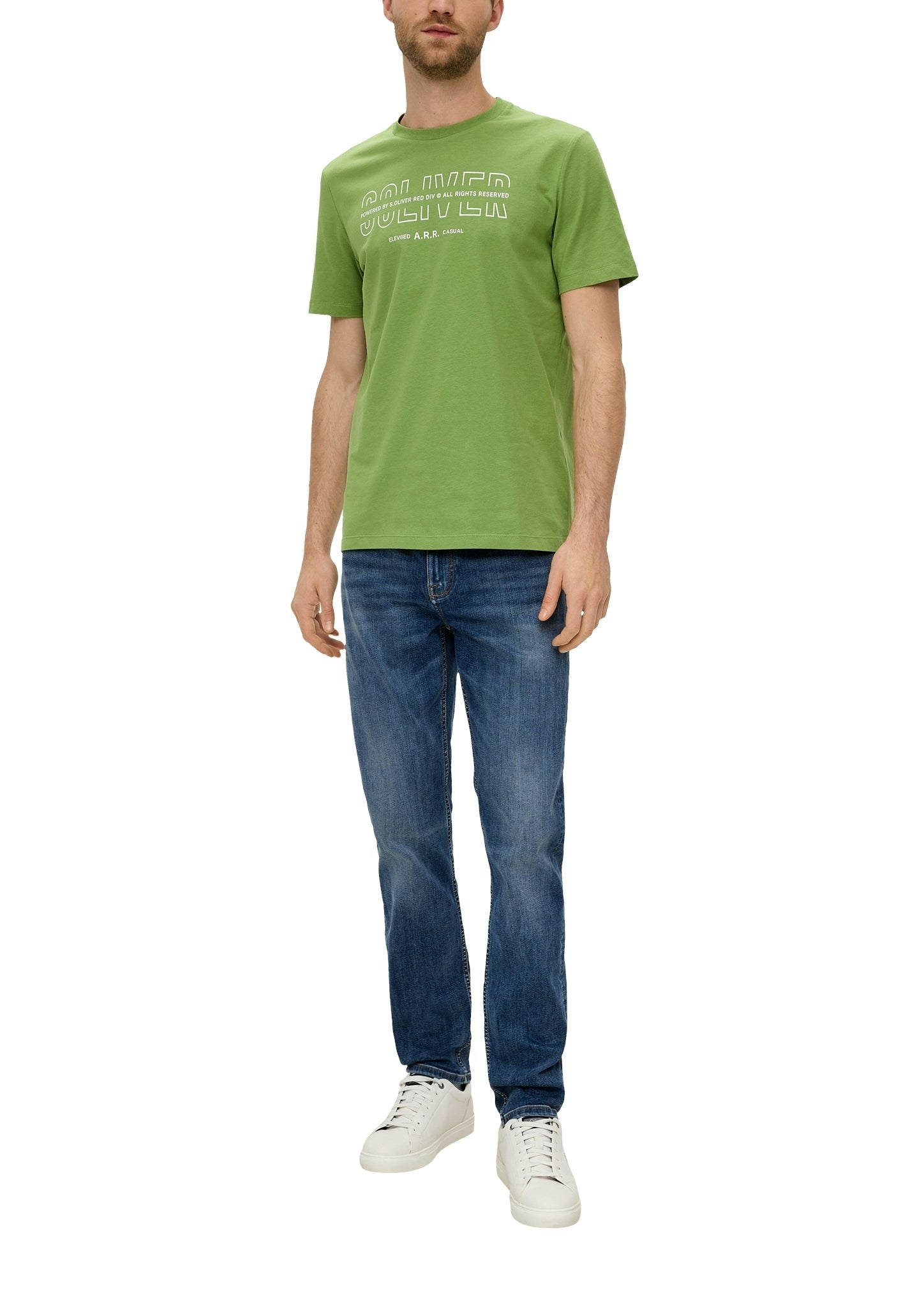 S. Oliver red Herren Jeans Z Blue