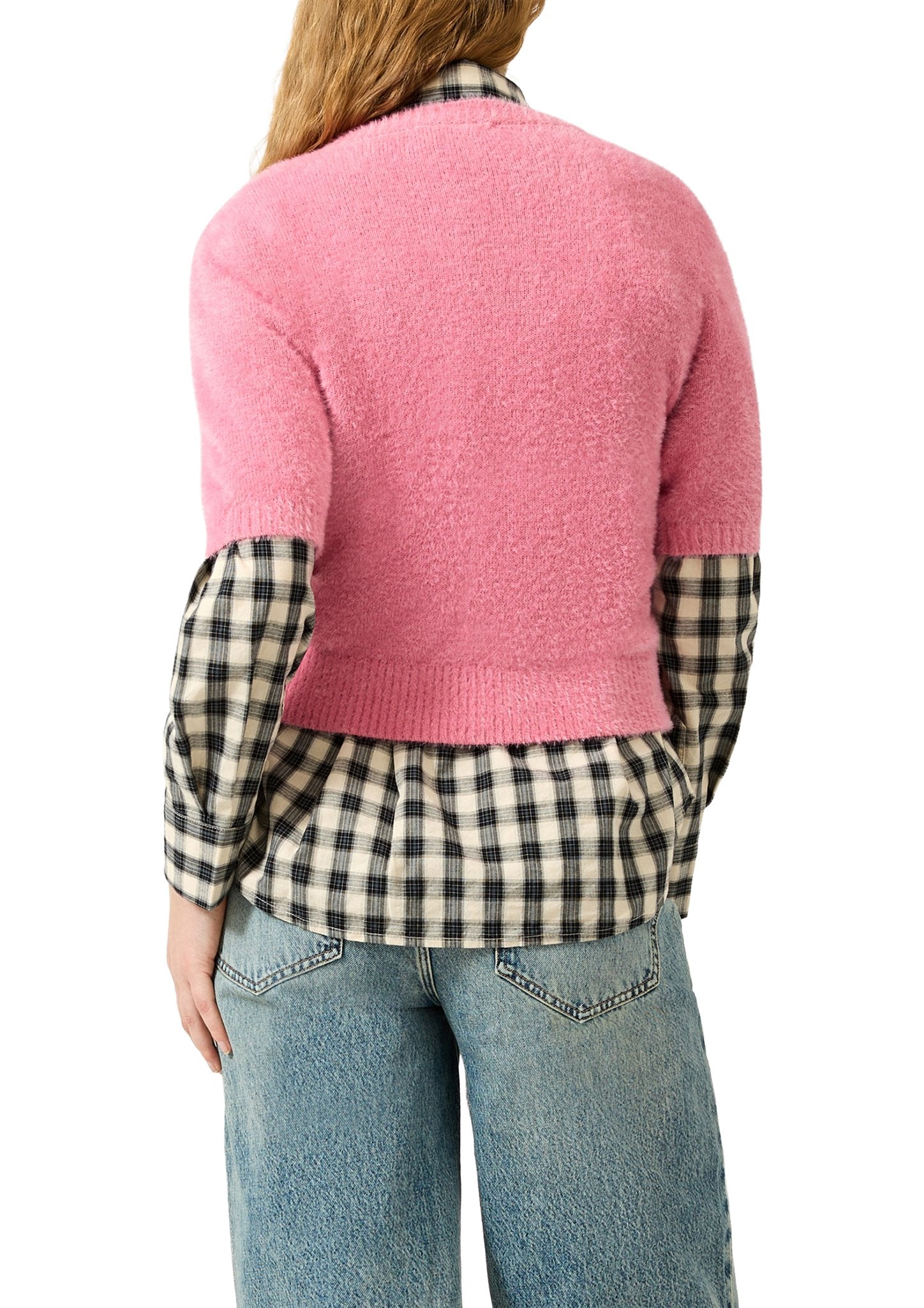 QS by S.Oliver Damen Pullover  Lilac/Pink