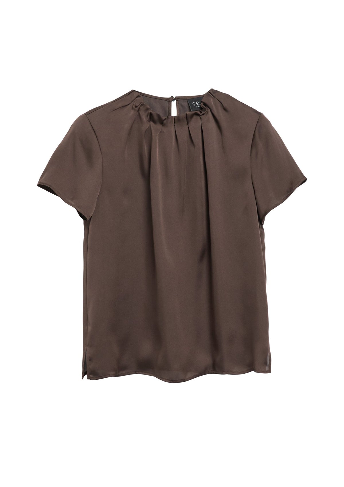 S. Oliver black Damen Blusen kurz  Brown