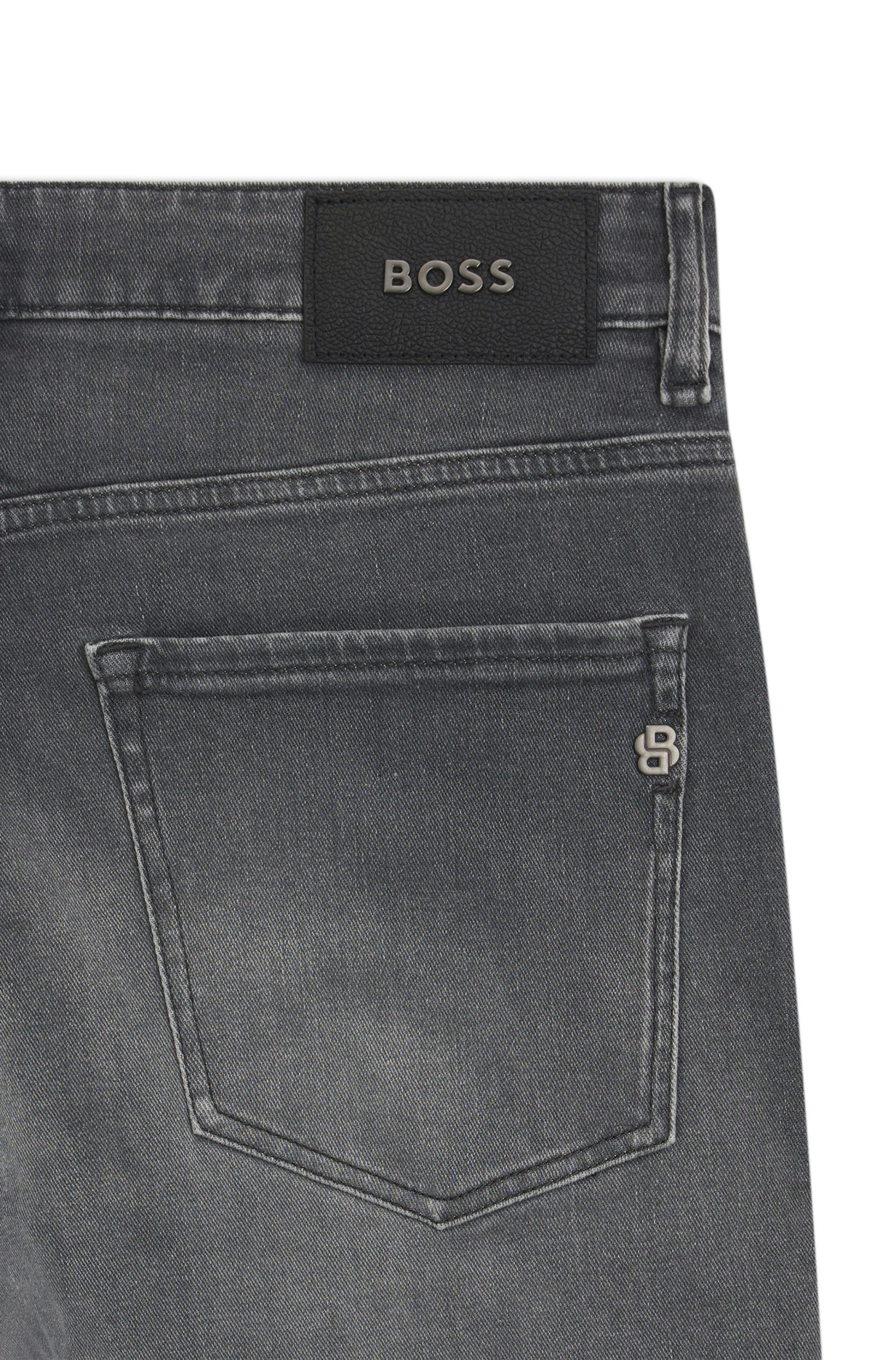 Boss Herren Jeans  Medium Grey