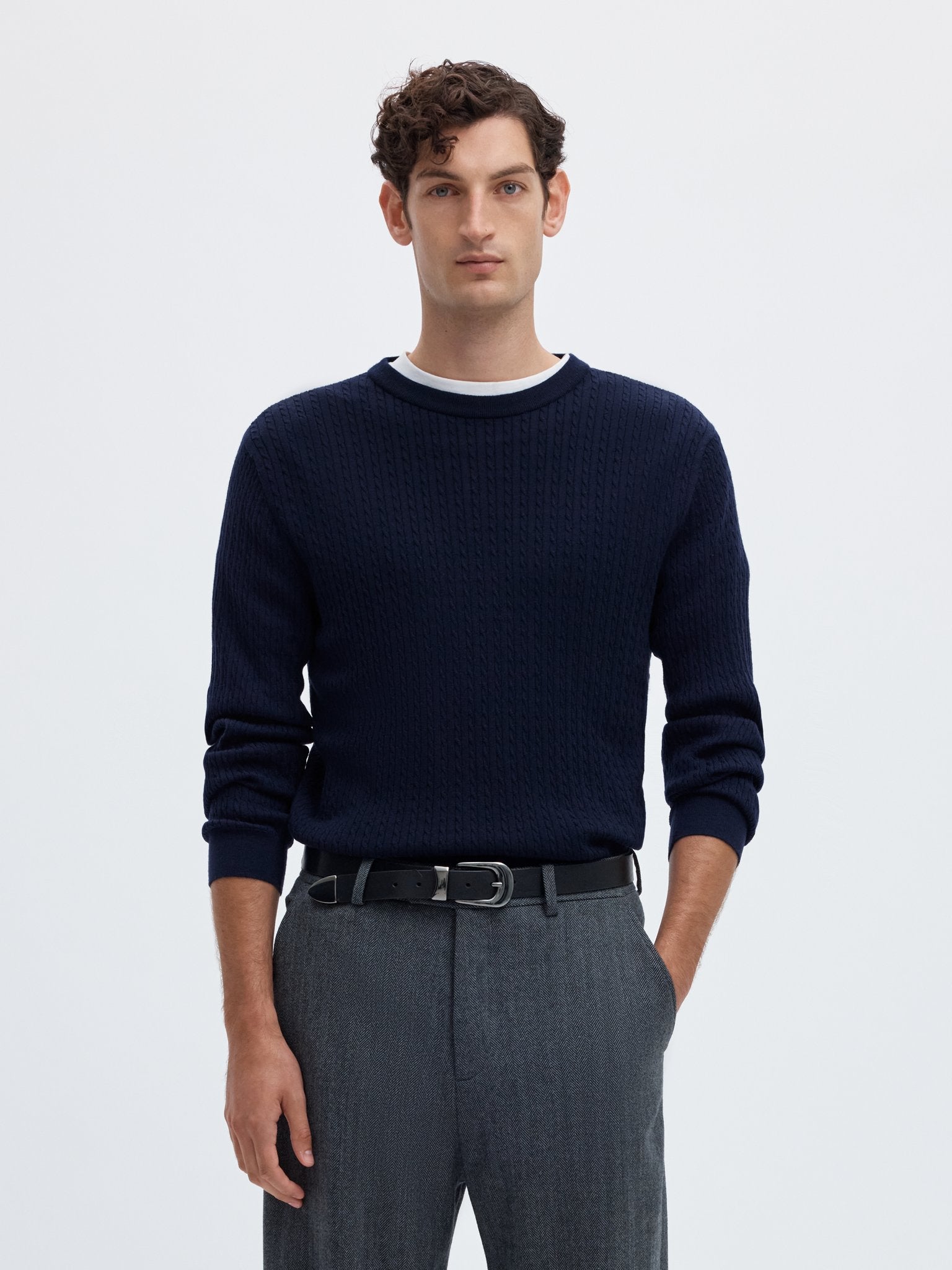 Selected homme Herren Pullover  Navy Bla