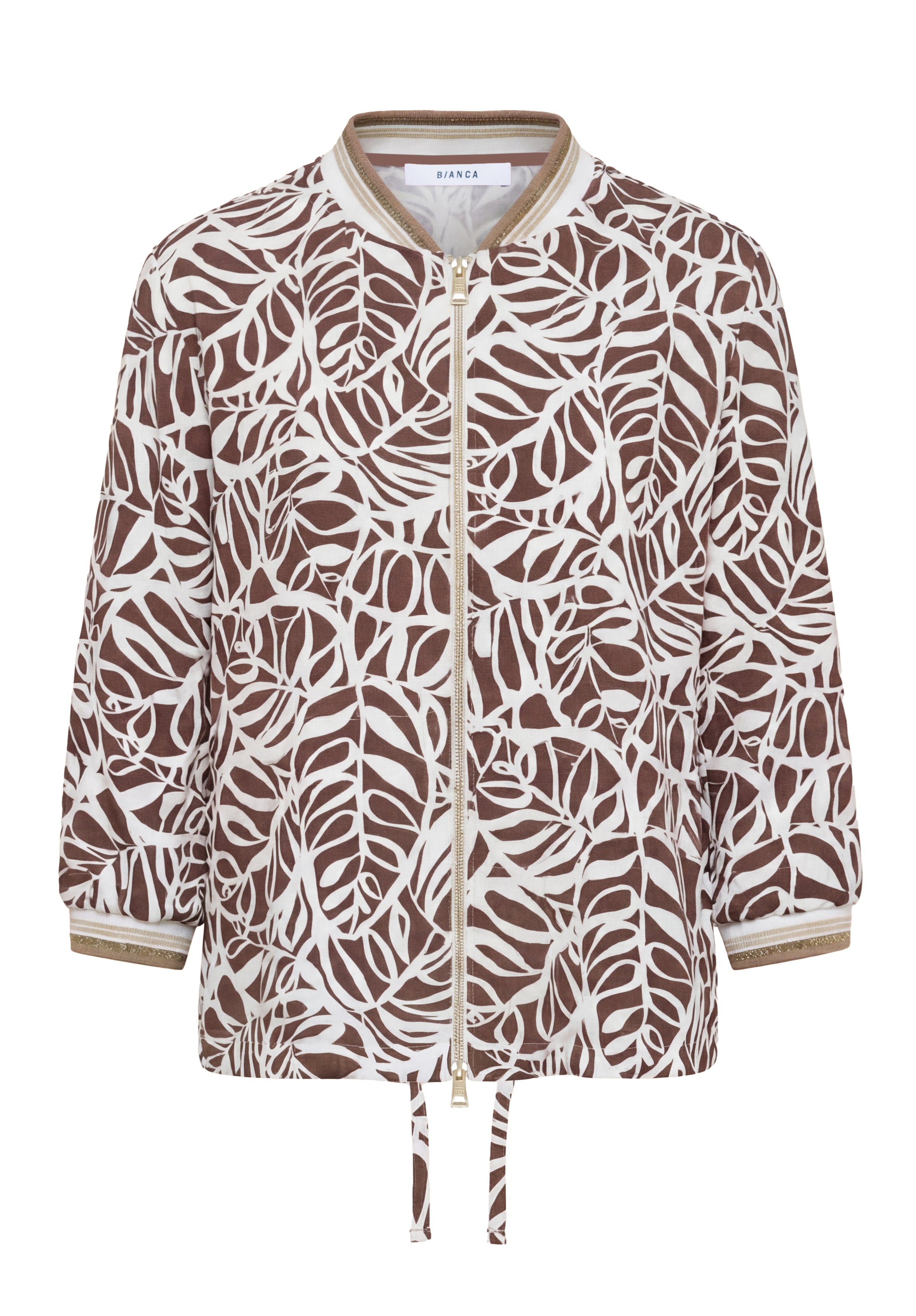 Bianca Damen Blazer Brown Mix