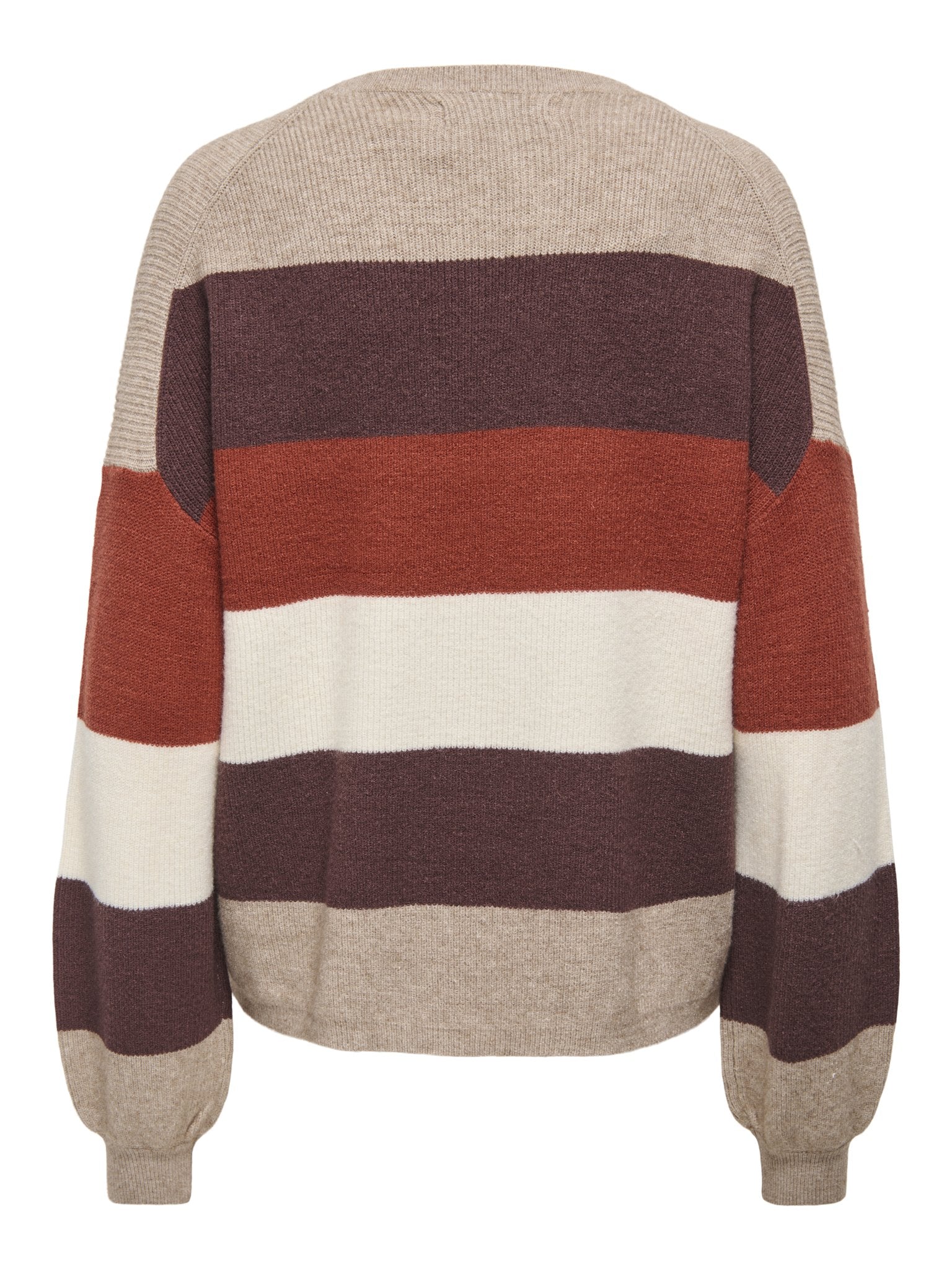 Only Damen Pullover Beige/Mel/Deep