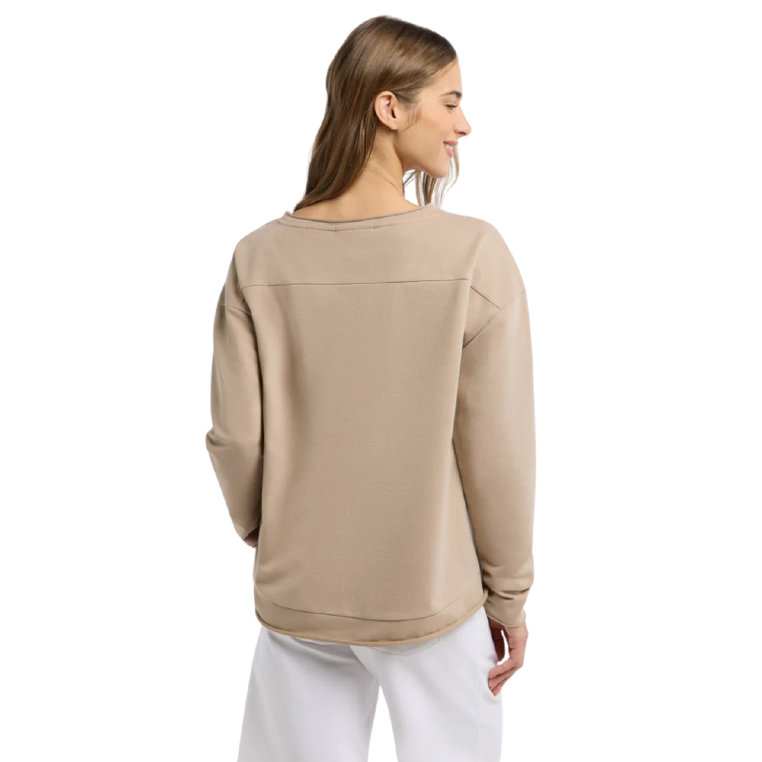 Elbsand Damen Sweatshirts  Camel