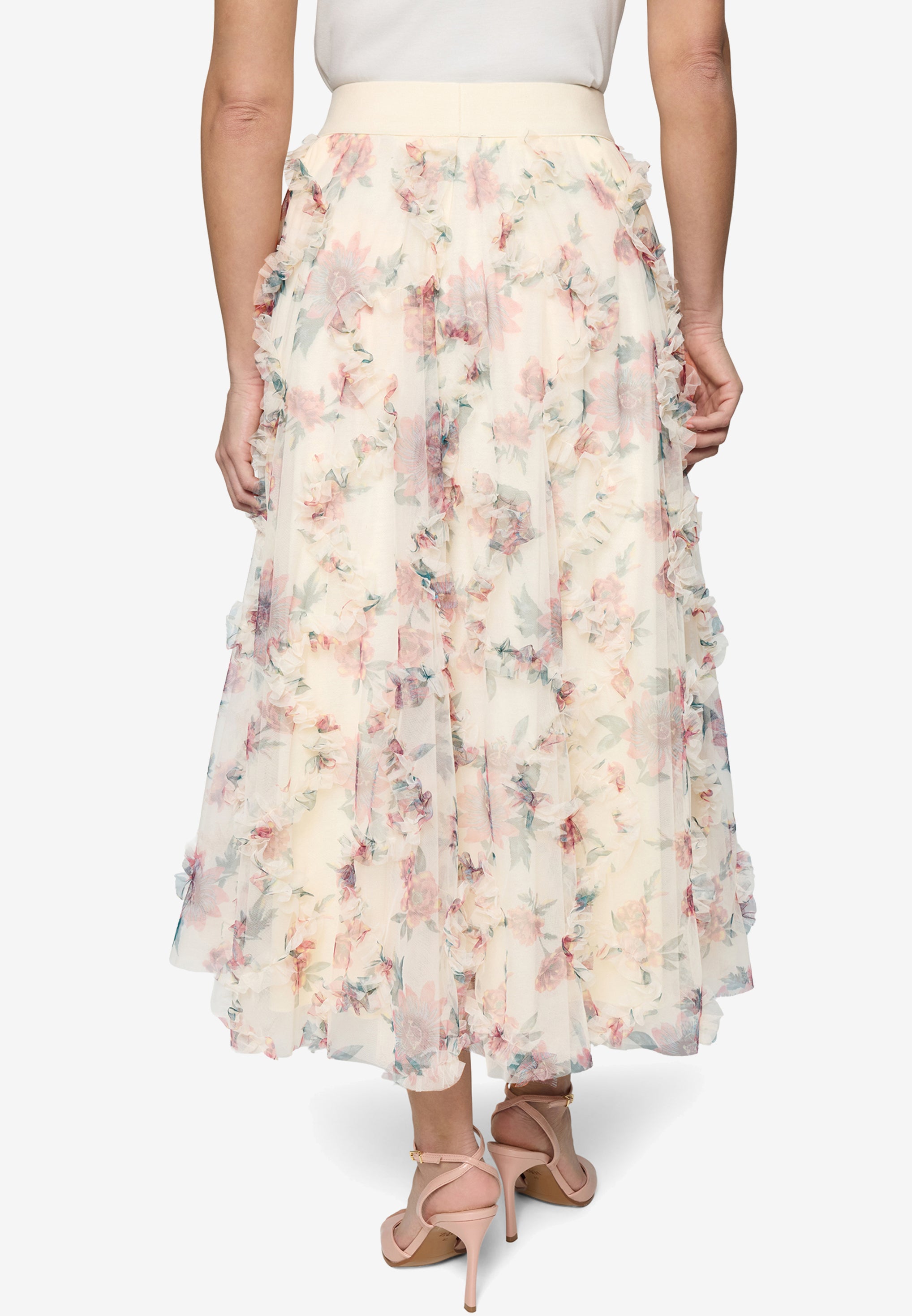 Zero Damen Rock Cream/Pink