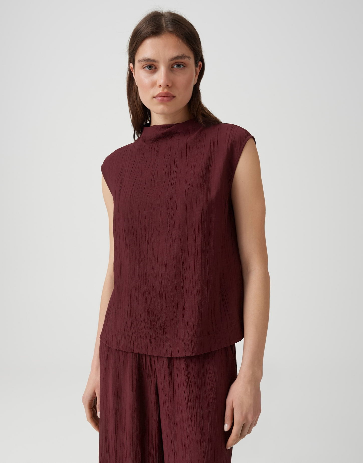 Opus Damen Blusen Cherry Jam
