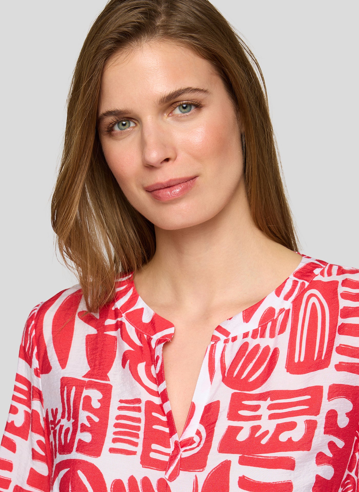 Rabe Damen Blusen Koralle