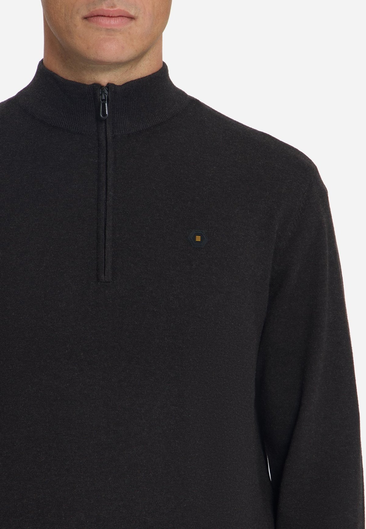 No Excess Herren Pullover Dark Brown