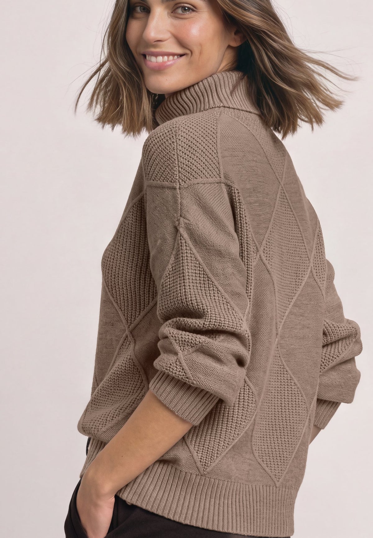 Street One Damen Pullover  Sanded Am
