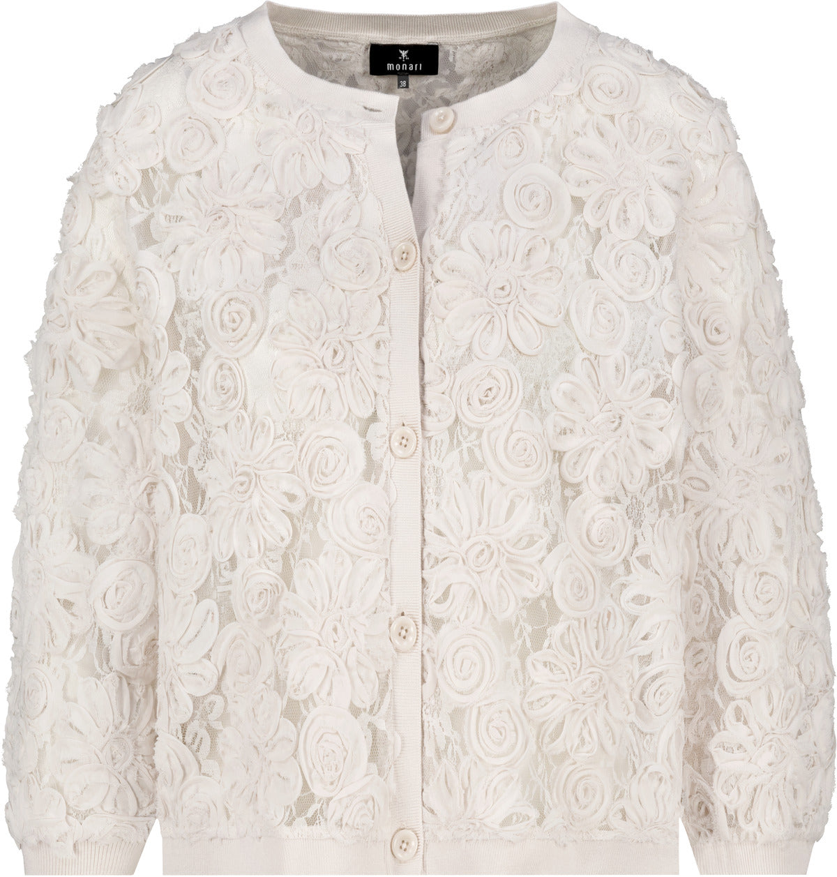 Monari Damen Strickjacken  Pearly