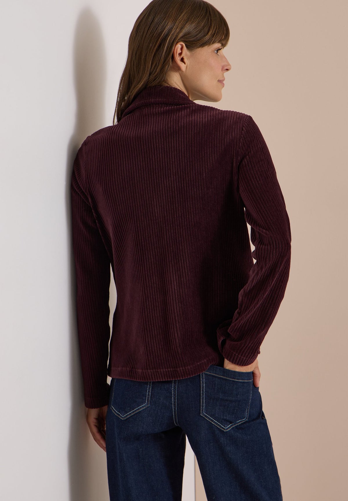 Cecil Damen Blazer  Berry Red
