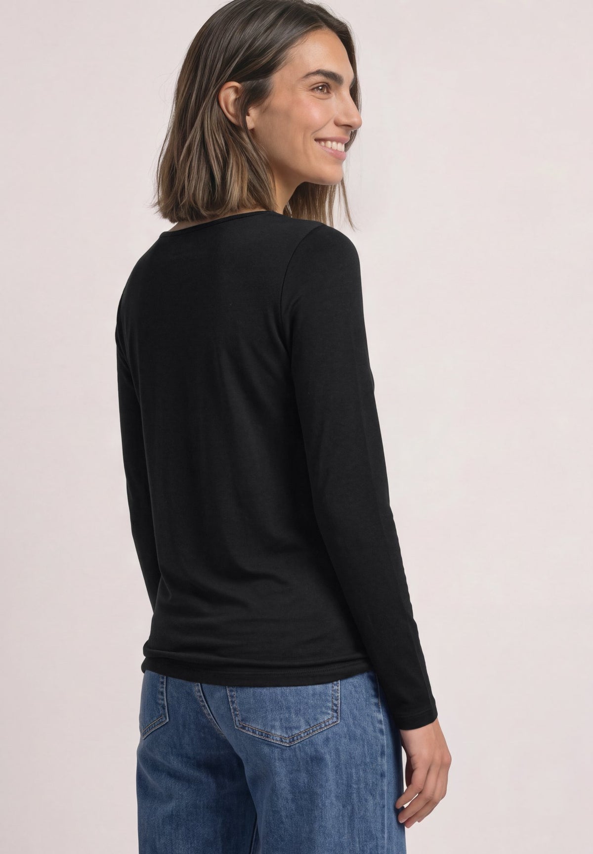 Street One Damen T-Shirts  Black