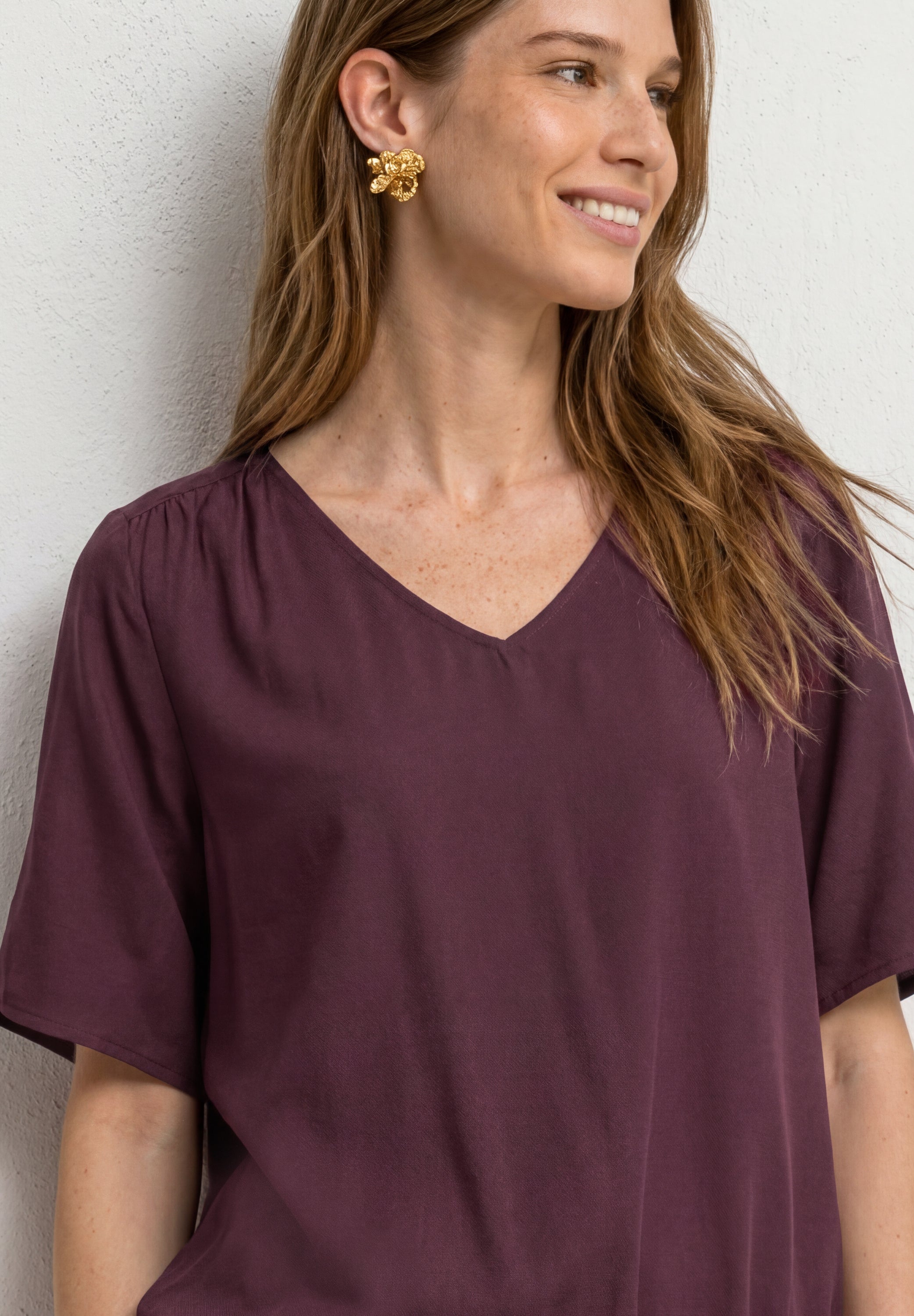 Street One Damen Blusen Rustic Ro