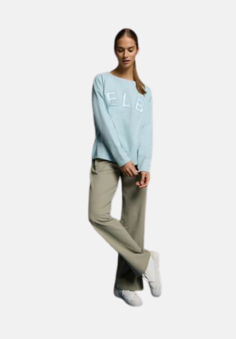 Elbsand Damen Sweatshirts  Blue Fog