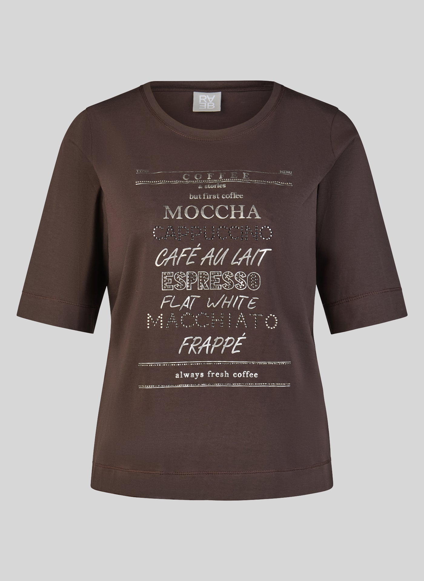 Rabe Damen T-Shirts Mokka