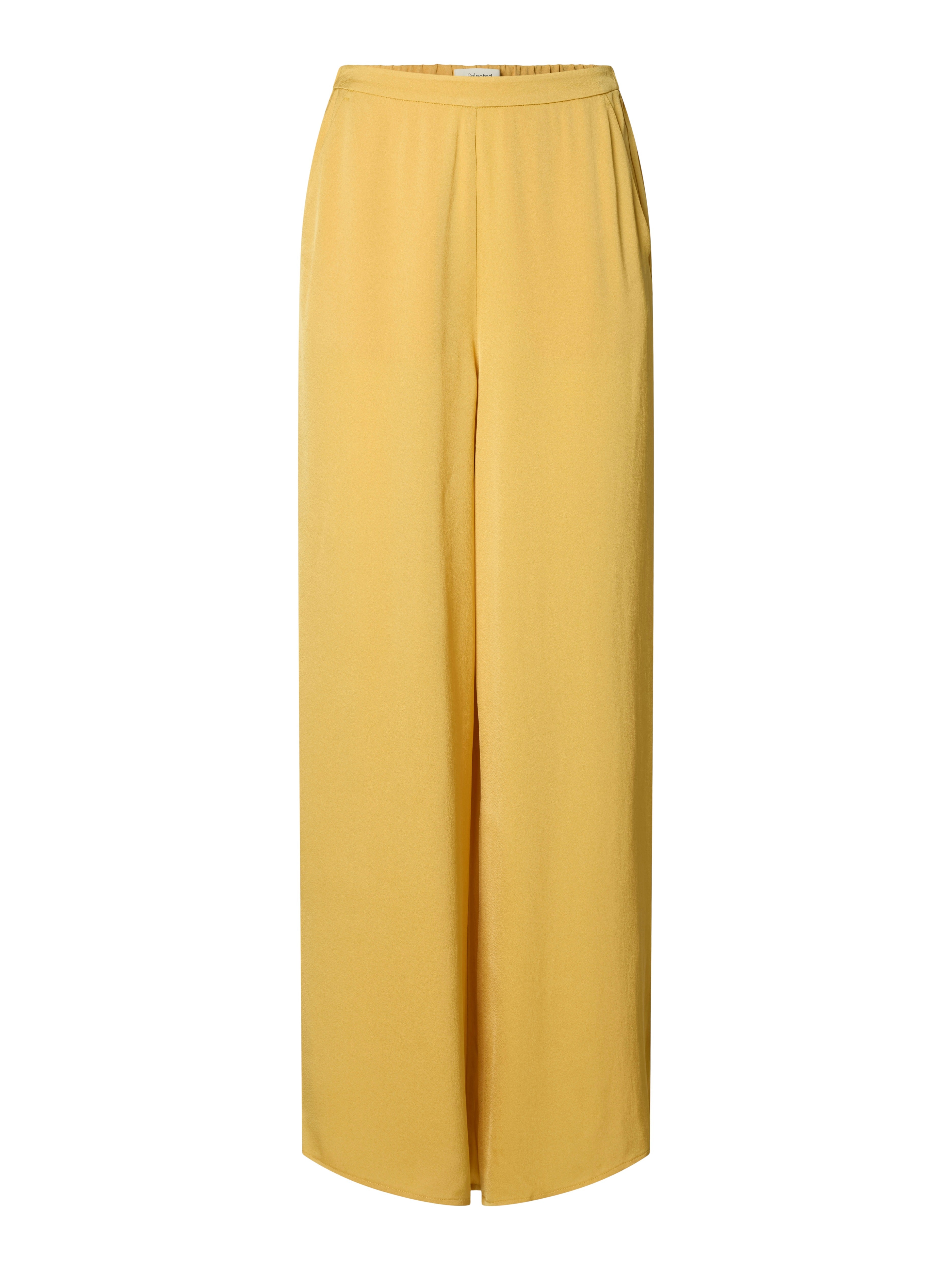 Selected Femme Damen Hosen Ochre