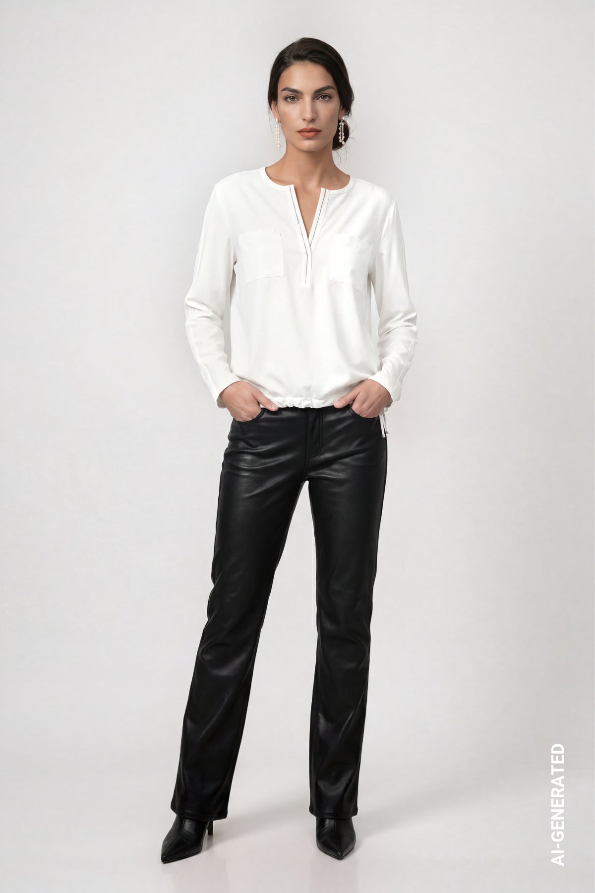 Monari Damen T-Shirts Off-White