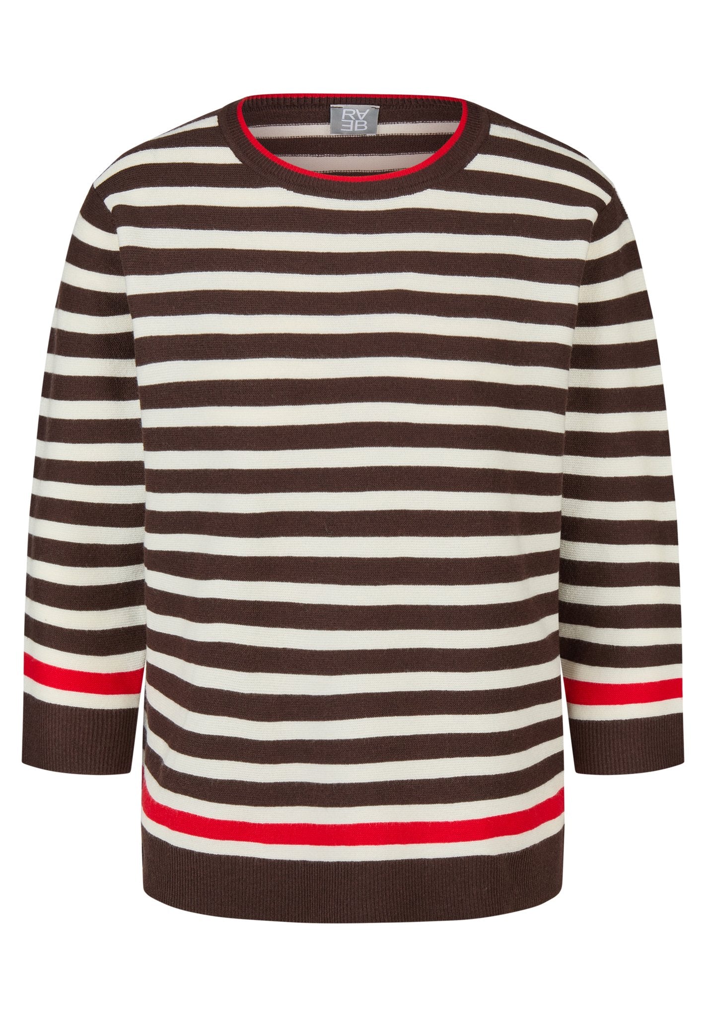 Rabe Damen Pullover Mokka