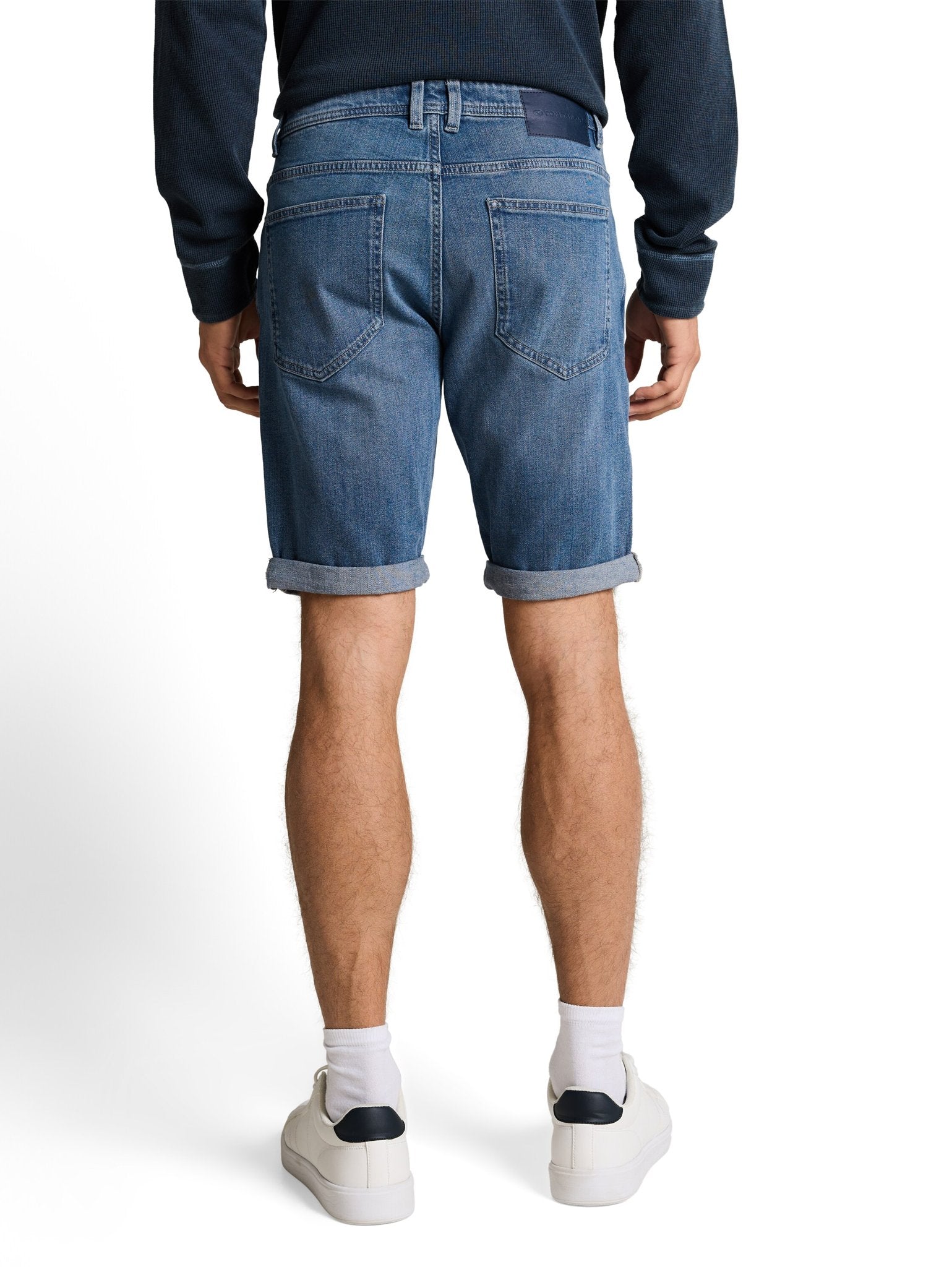 Tom Tailor Herren Shorts Mid Stone Brigh