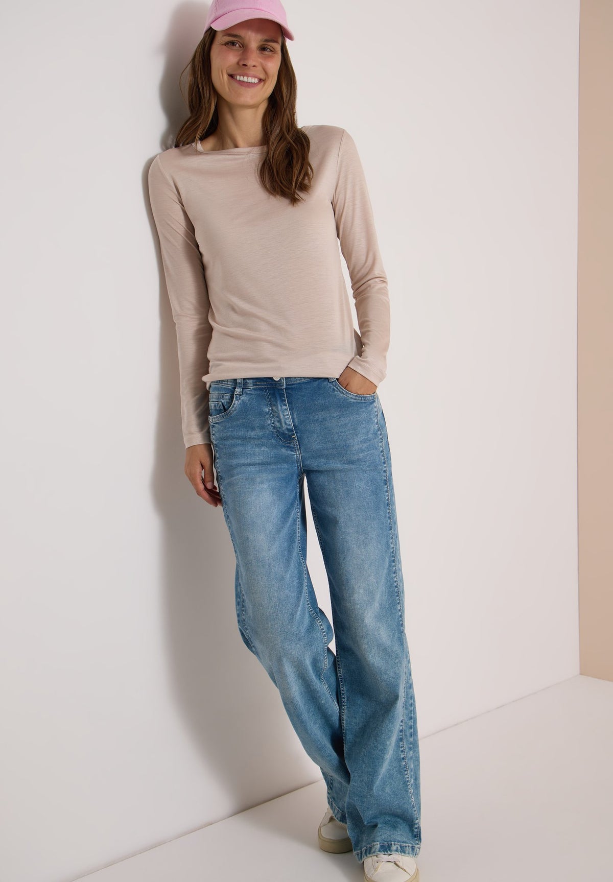Cecil Damen T-Shirts Cashmere