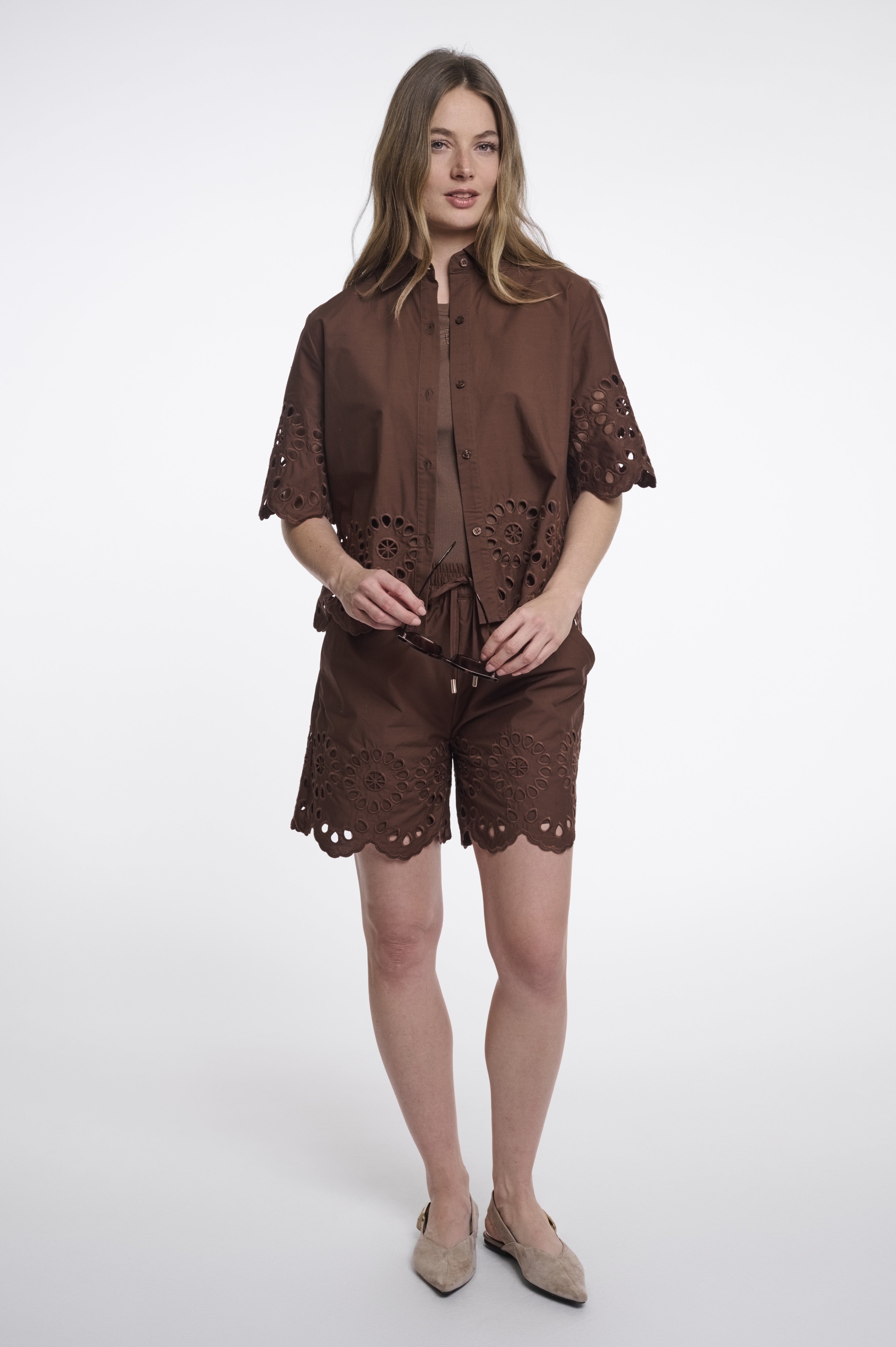 Rino & Pelle Damen Blusen  Dark Brow