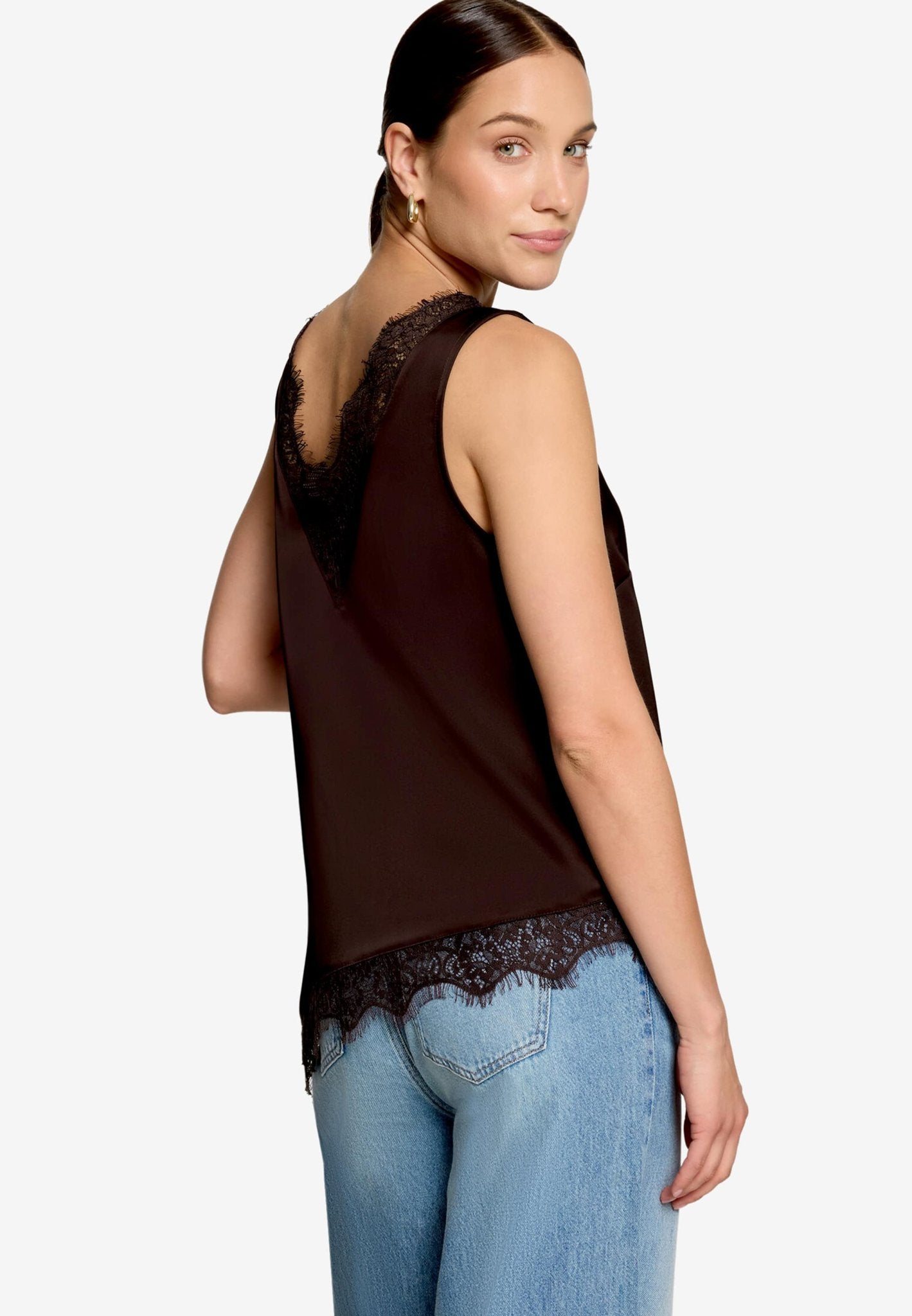Zero Damen Blusen Chocolate Plum