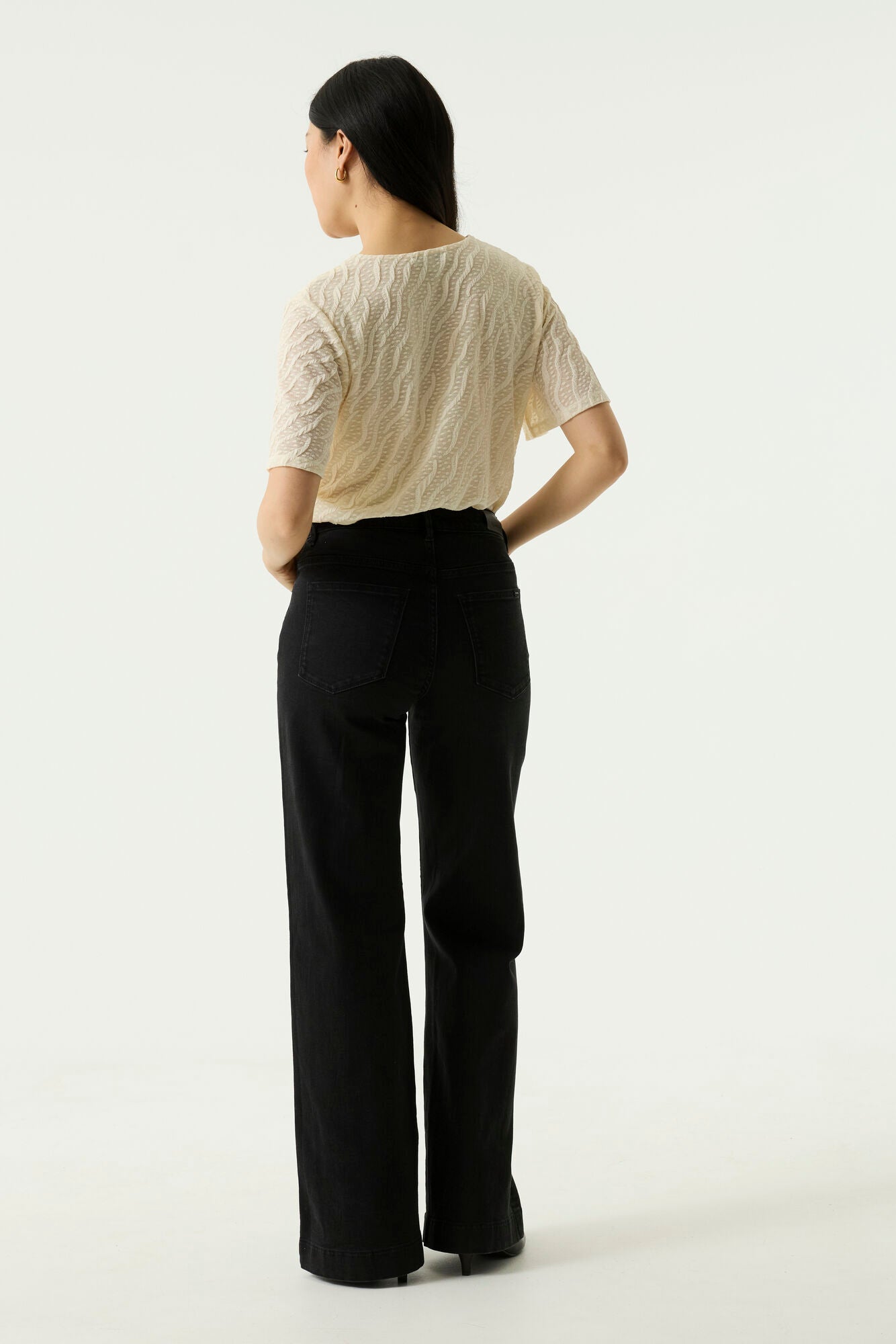 Garcia Damen T-Shirts Whitecap