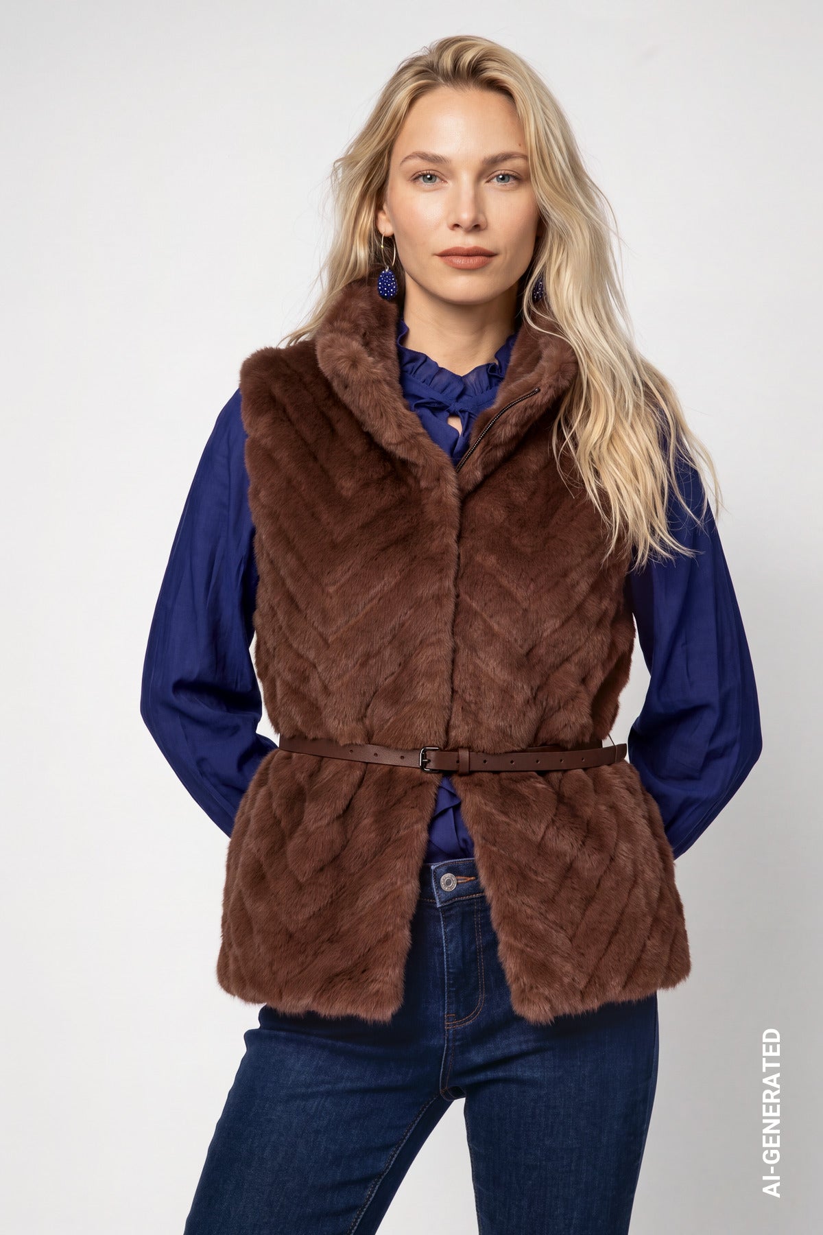 Monari Damen Outdoorwesten  Dark Tirami