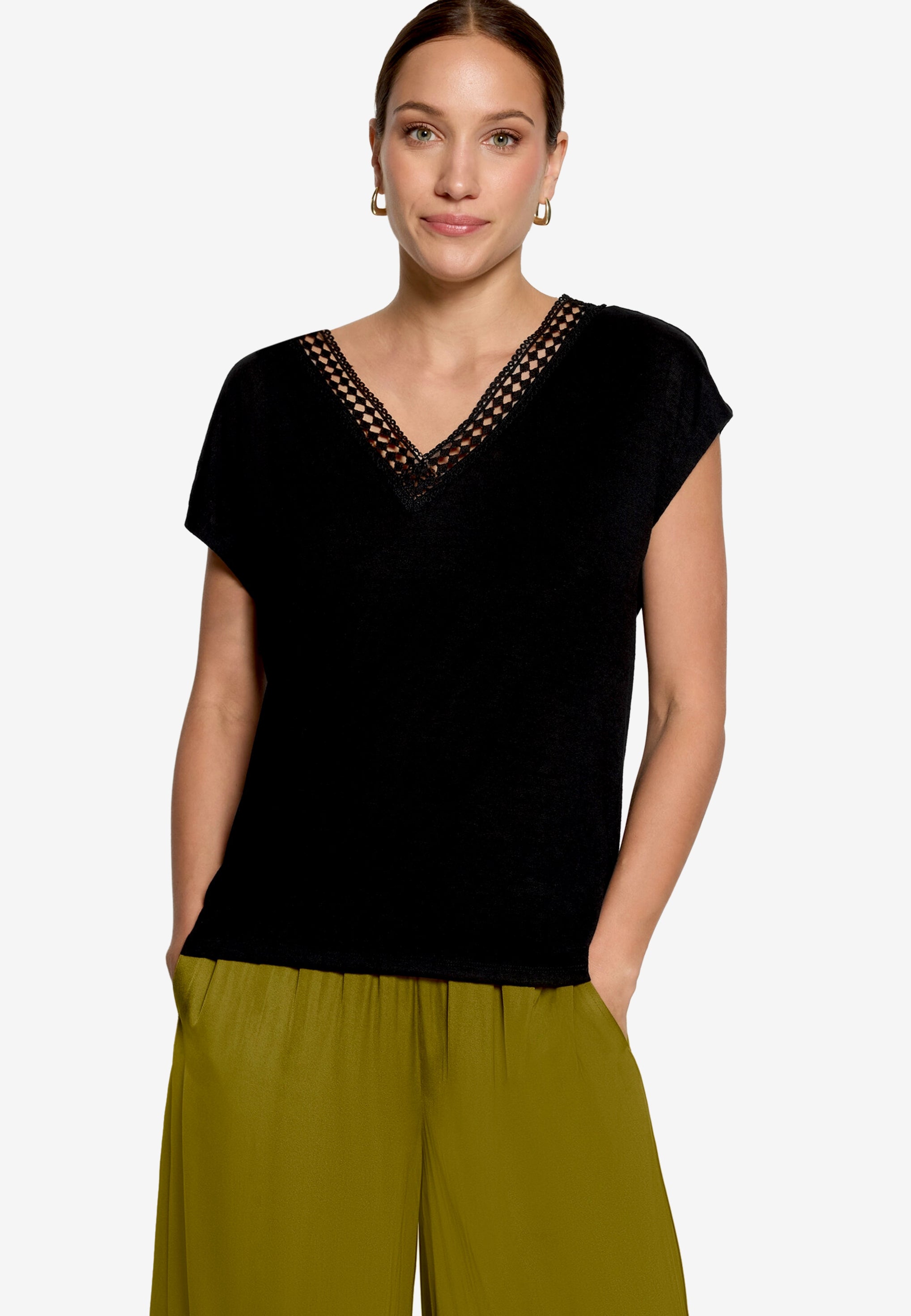 Zero Damen Tops Black Beauty