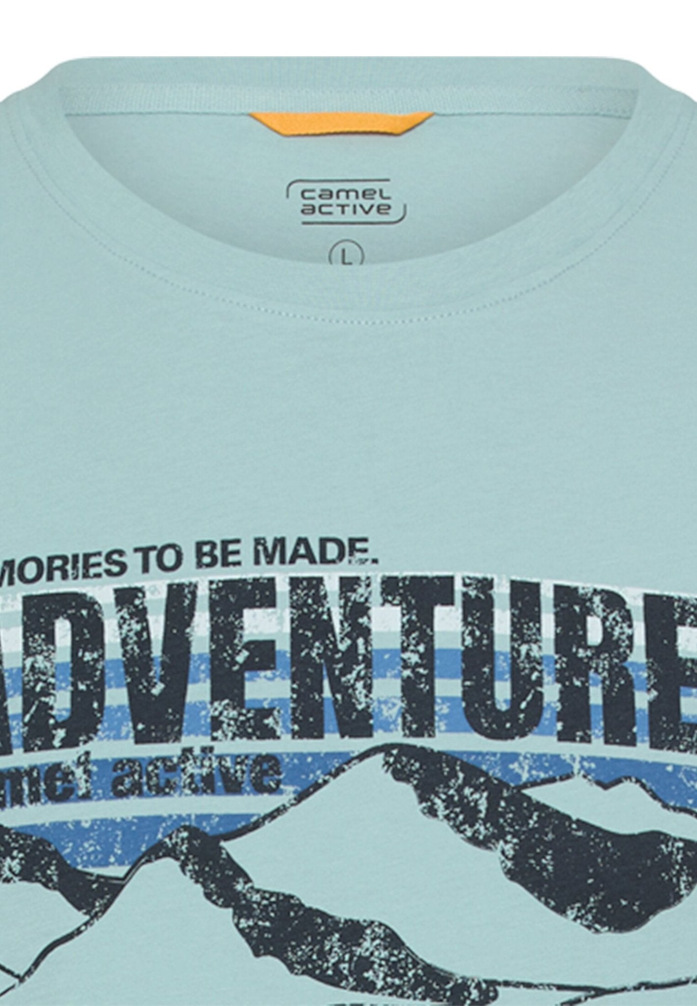 Camel active Herren T-Shirts kurz  Ocean Green