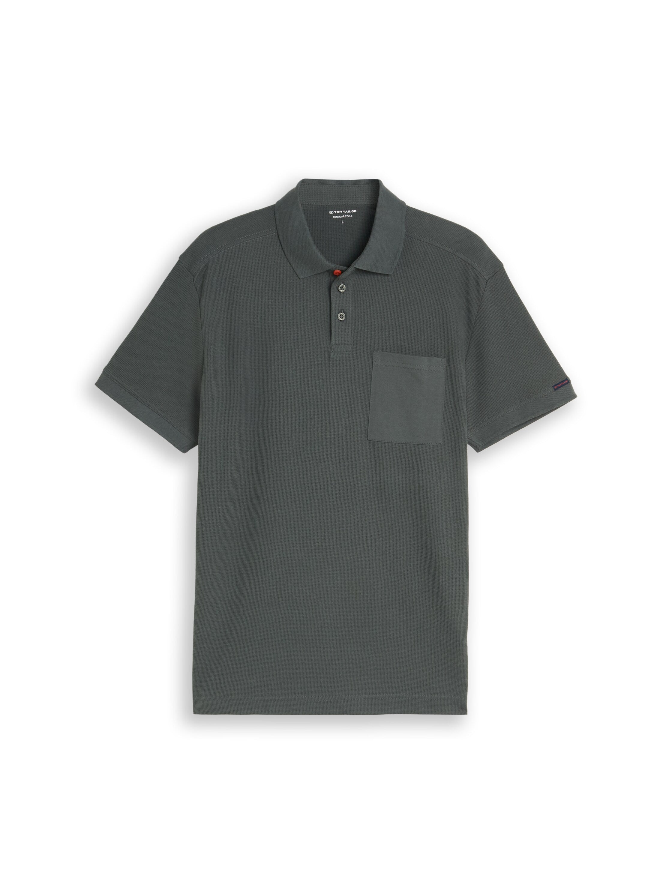 Tom Tailor Herren Polo-Shirts Darkest Olive
