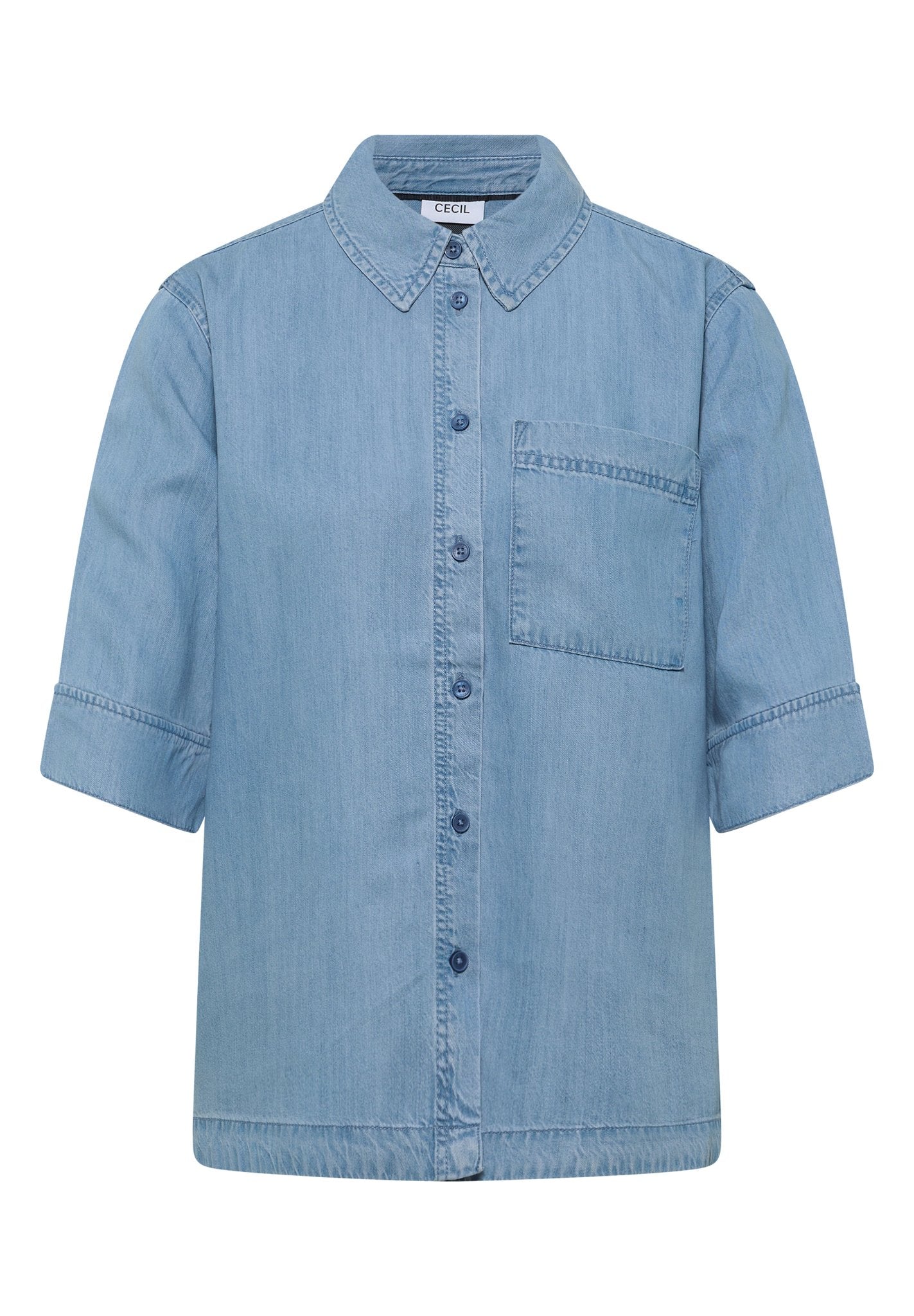 Cecil Damen Blusen  Light Blu