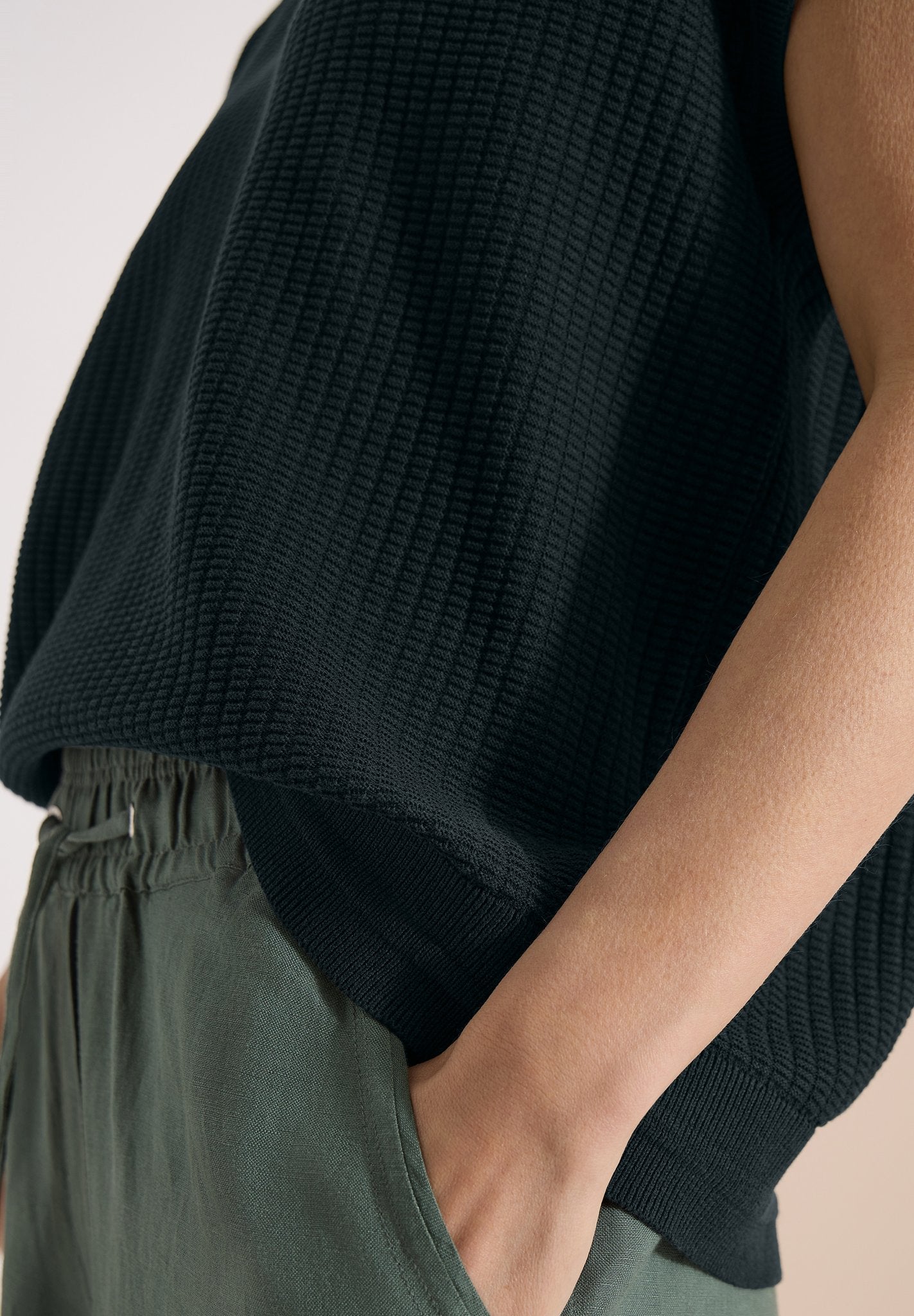 Cecil Damen Pullover Palm Bree