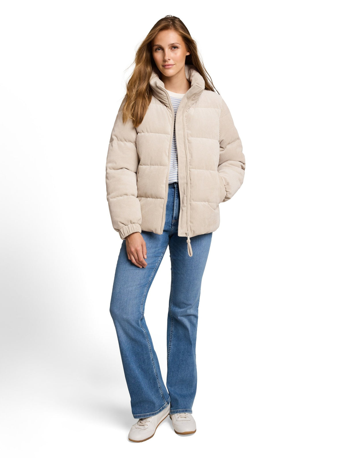Tom Tailor denim Damen Jacken Cashew Beige