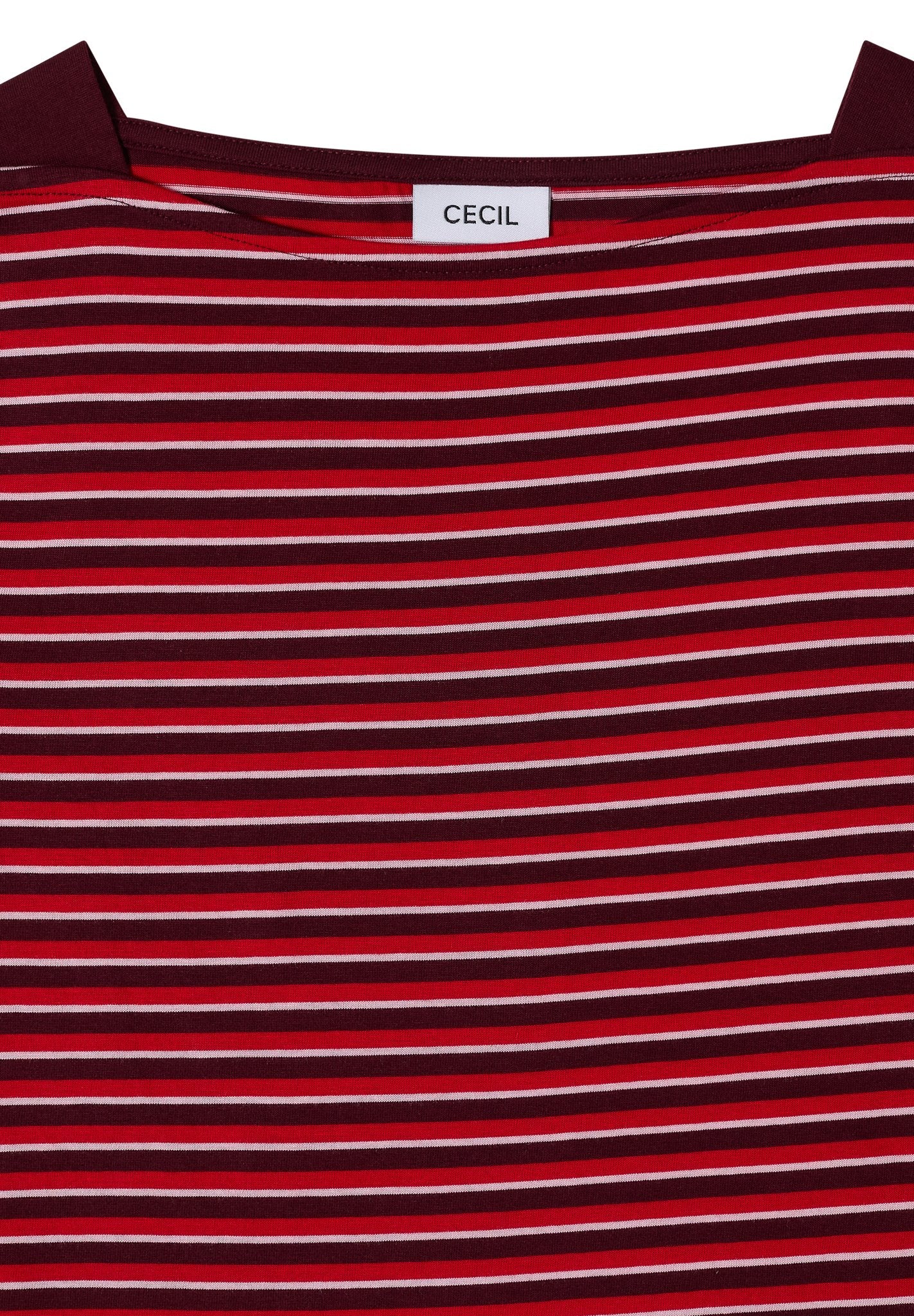 Cecil Damen T-Shirts  Red Wine