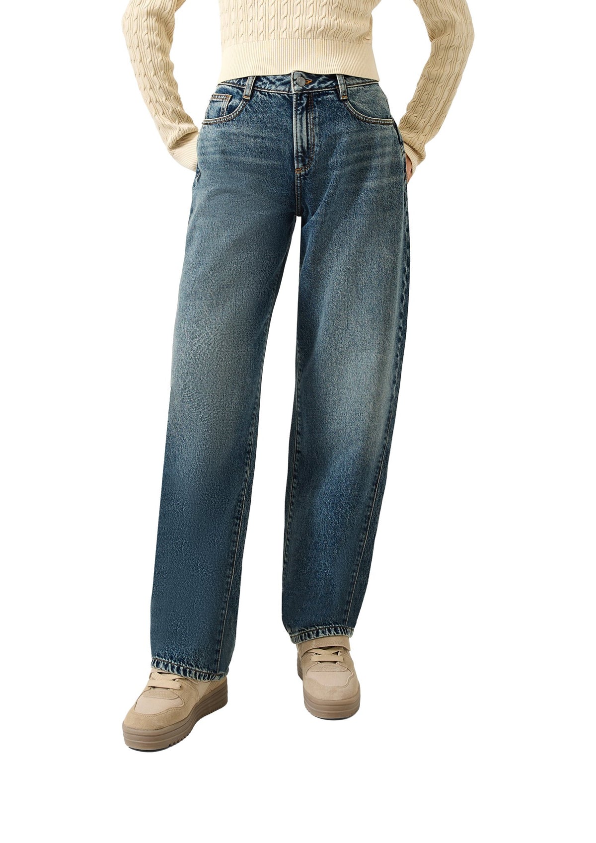 QS by S.Oliver Damen Jeans Y Blue
