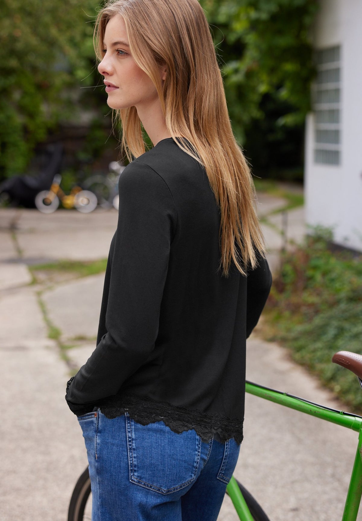 Street One Studio Damen T-Shirts  Black