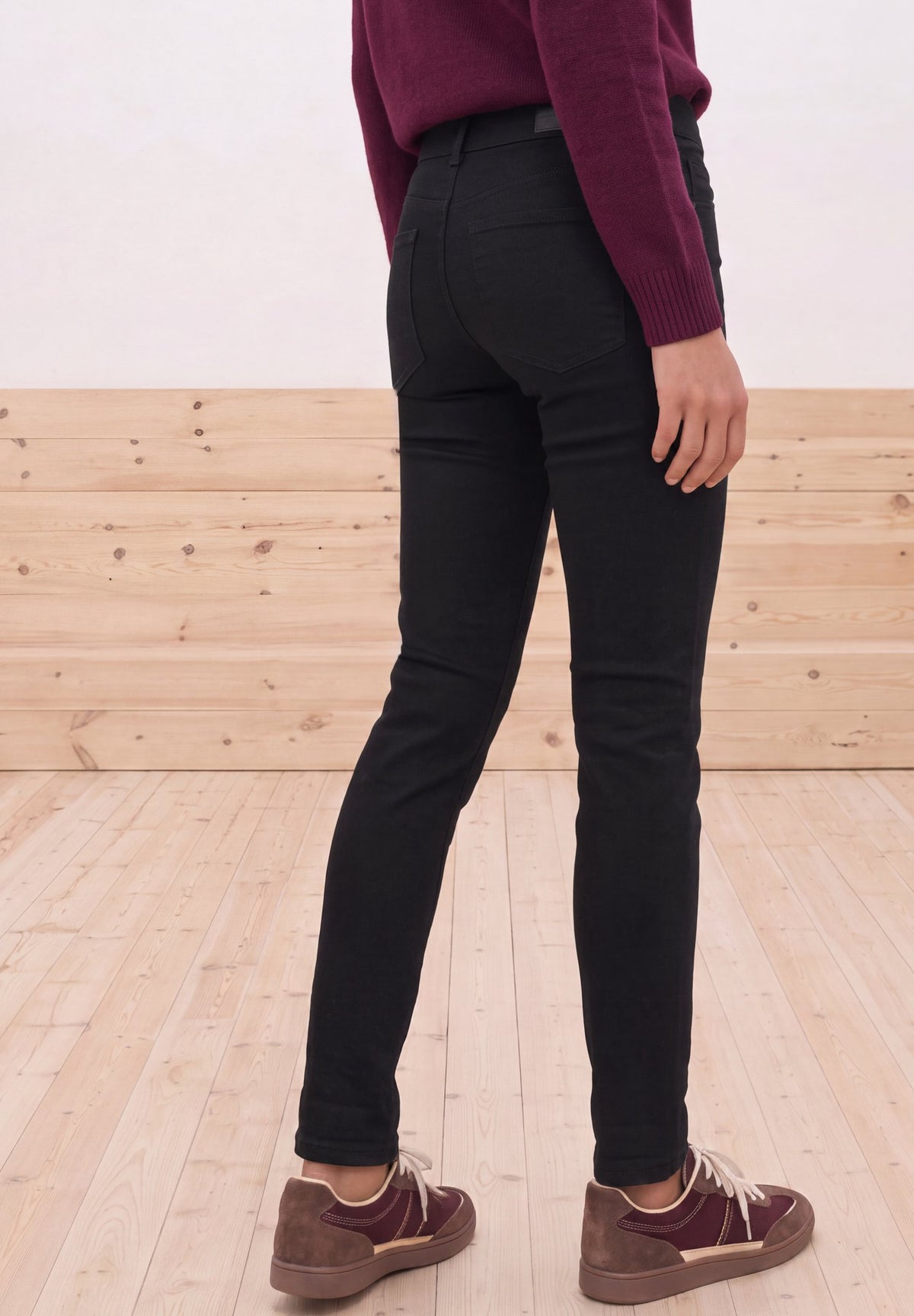 Street One Damen Hosen  Black Cle