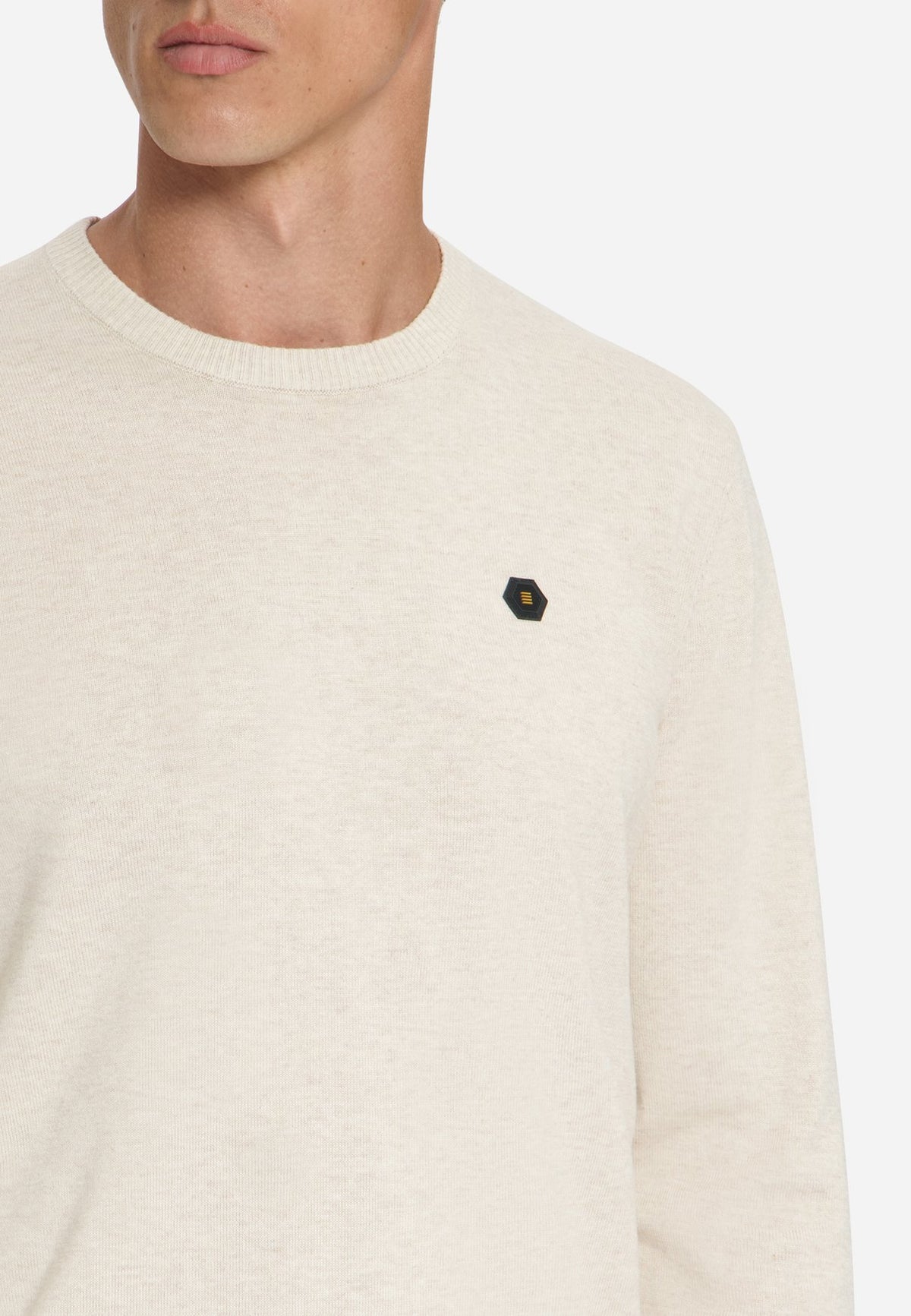 No Excess Herren Pullover Stone