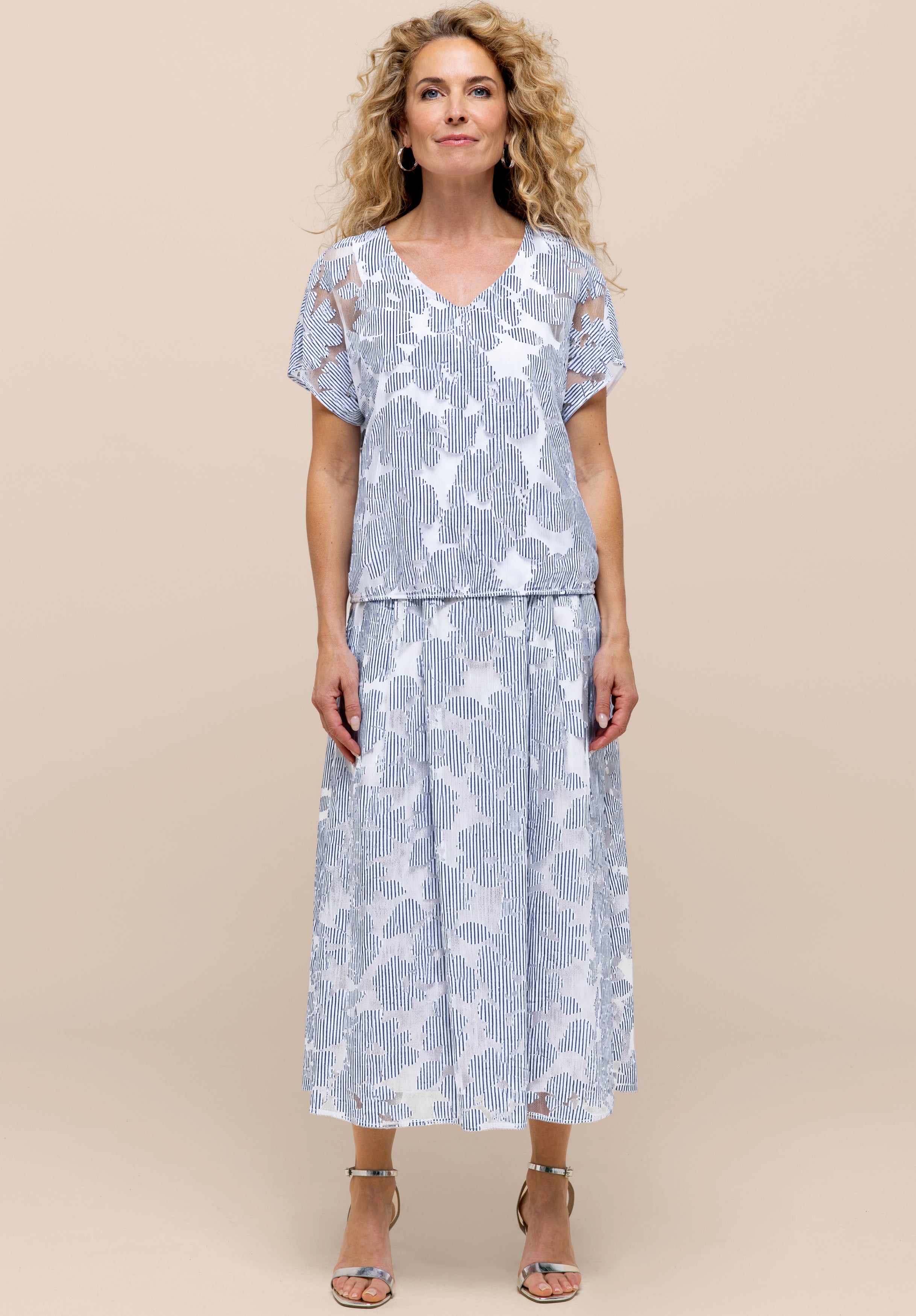 Bianca Damen Blusen Blue Mix