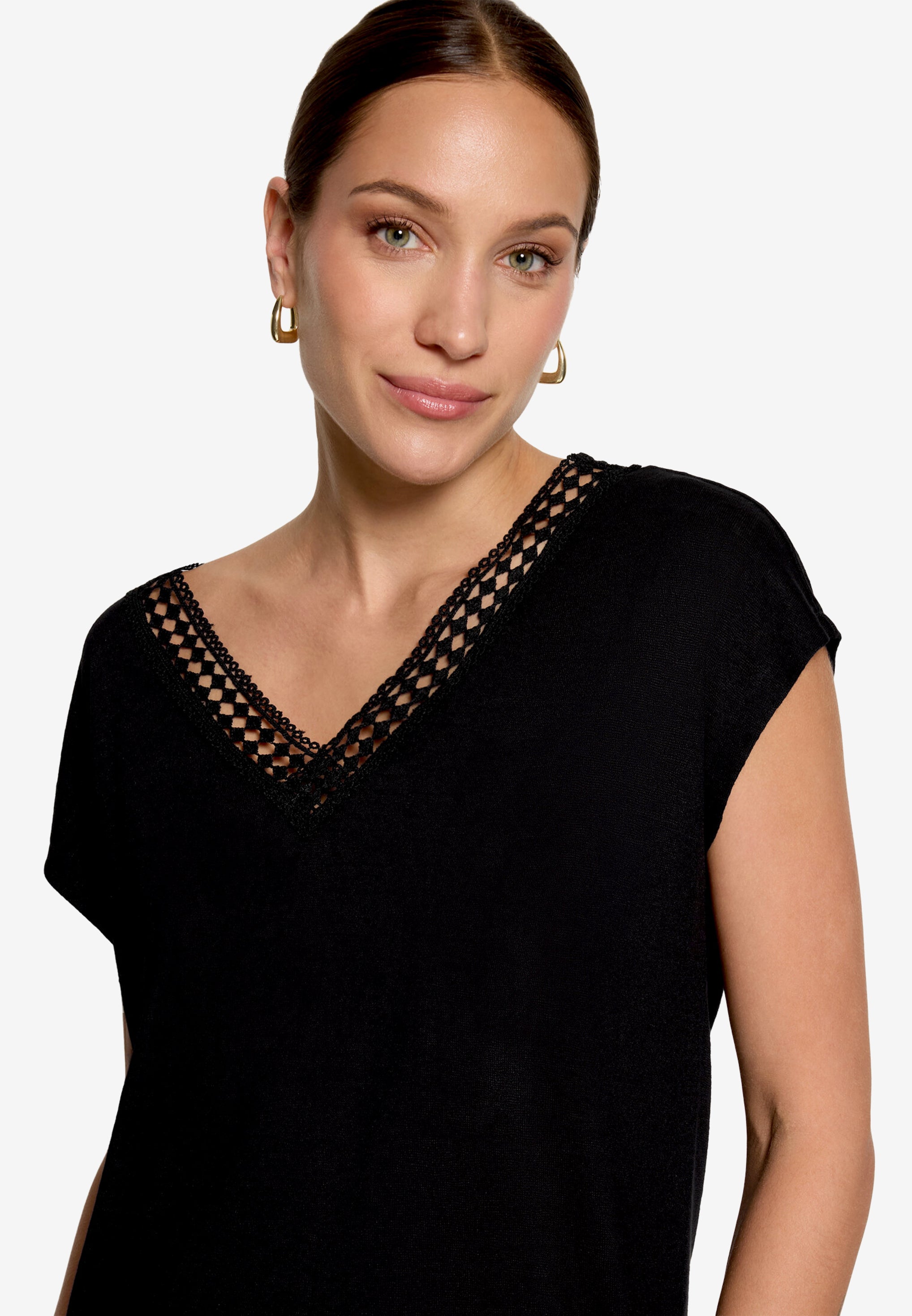 Zero Damen Tops Black Beauty