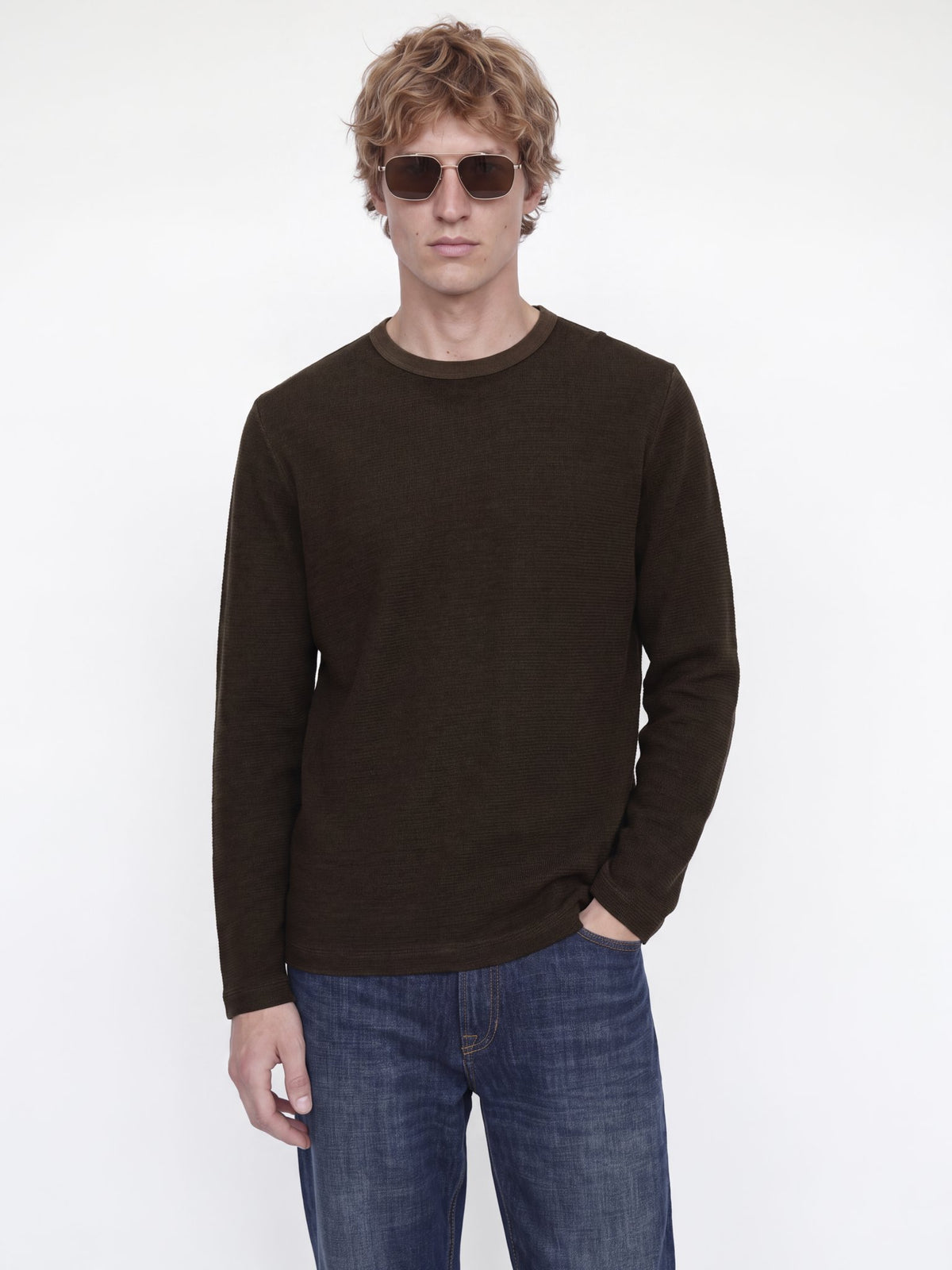 Jack & Jones Herren T-Shirts kurz Chocolate Marti