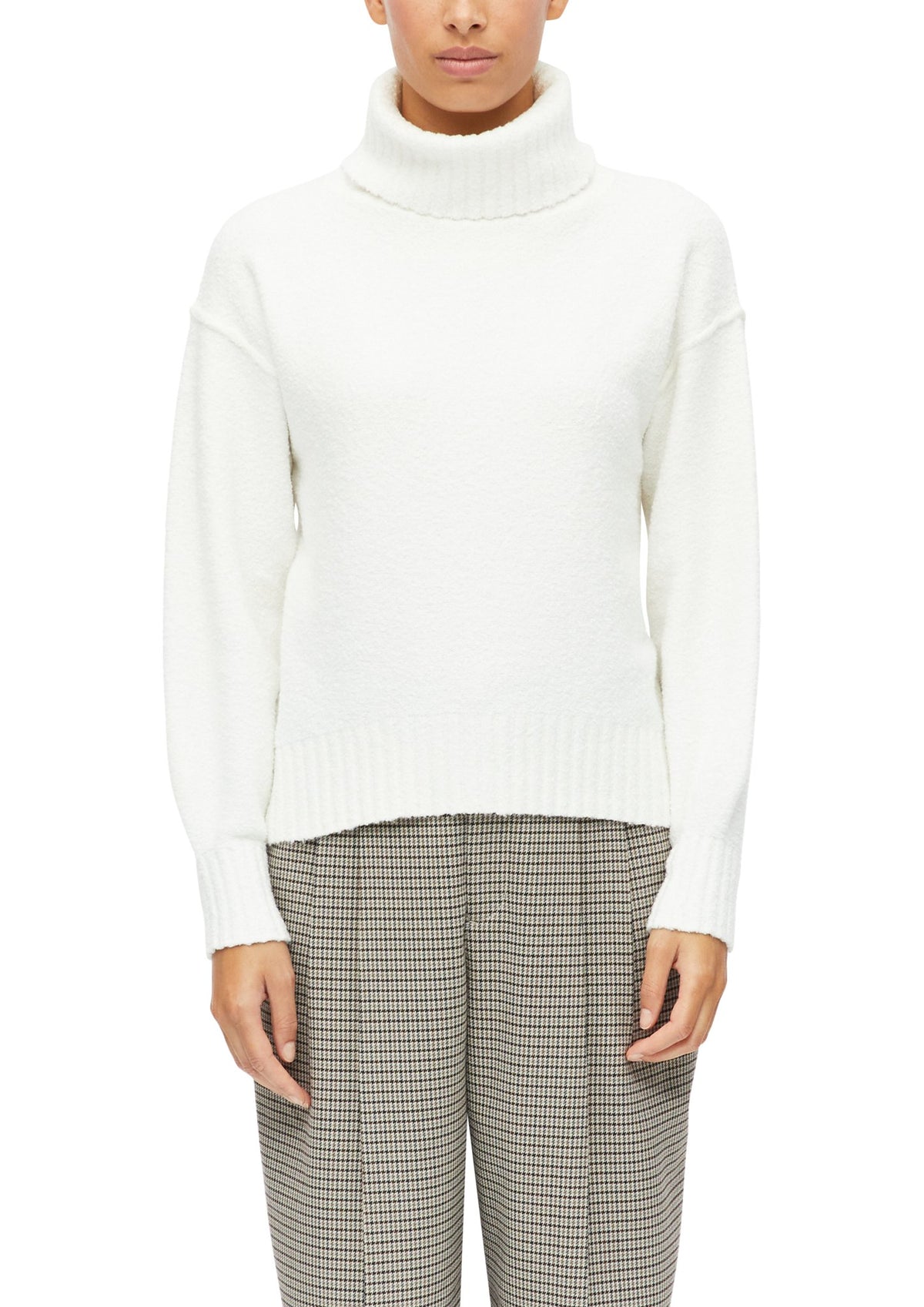 S. Oliver red Damen Pullover  White