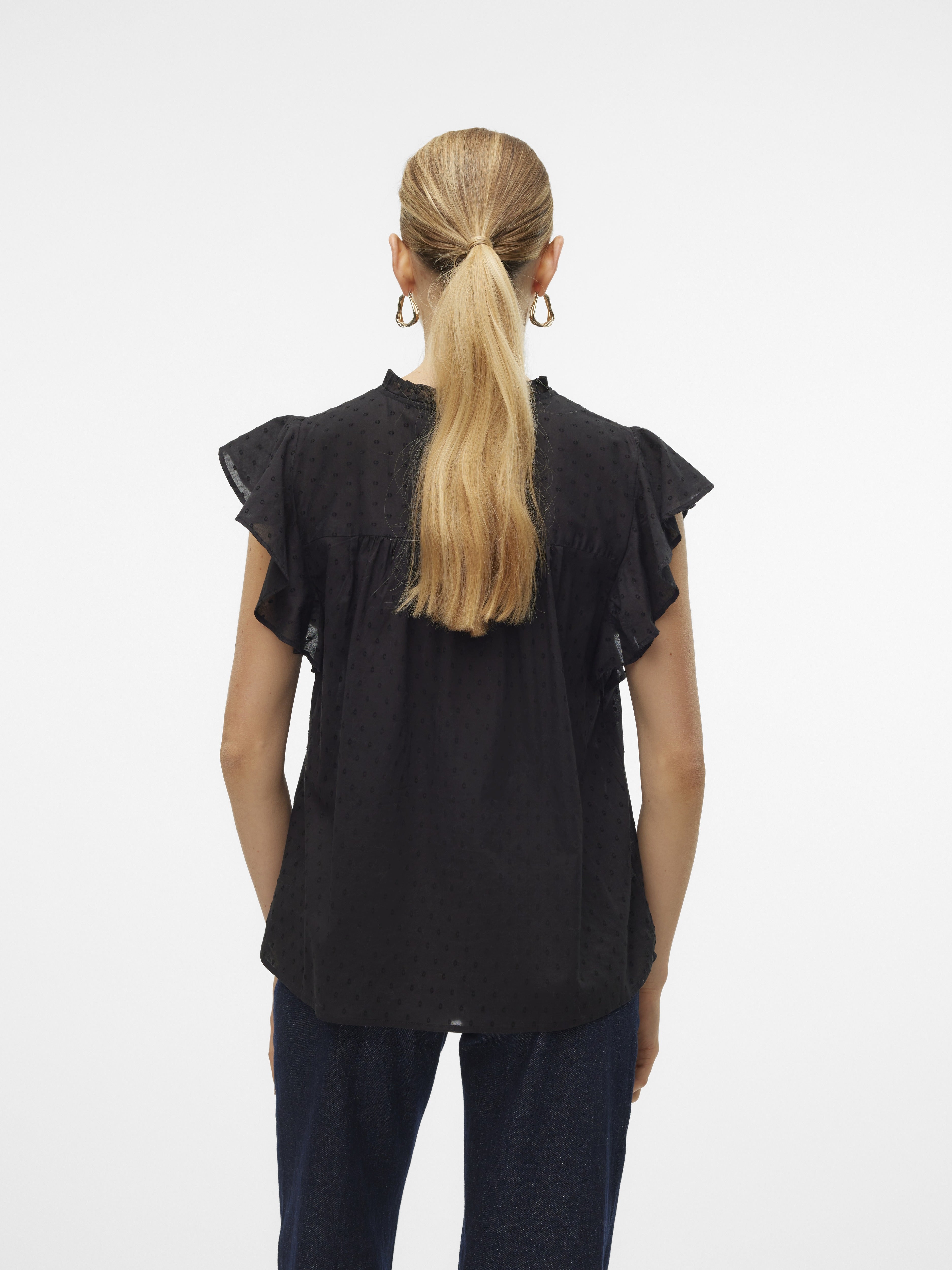 Vero Moda Damen T-Shirts Black