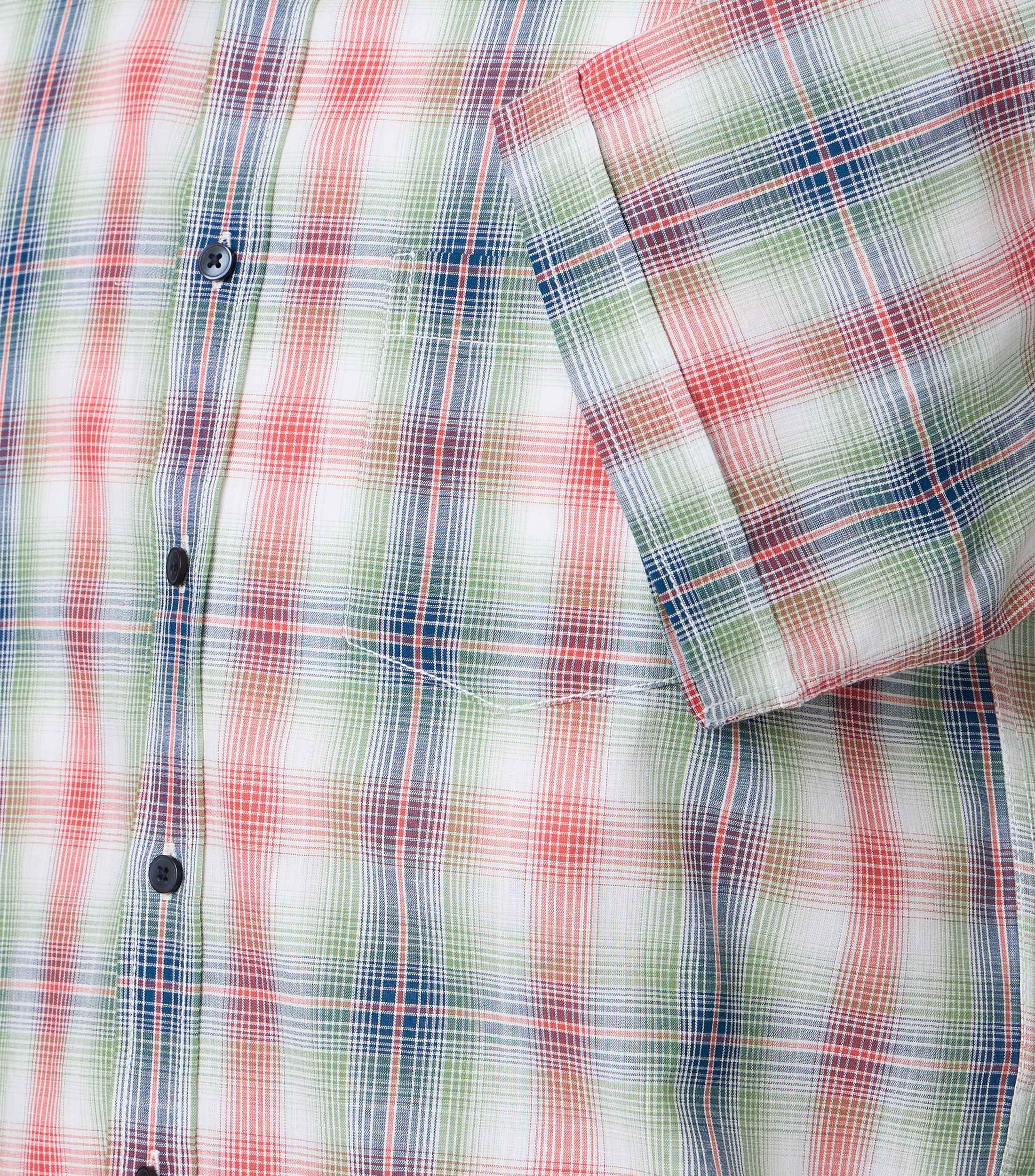 Casa Moda Herren Hemden kurz  Rot