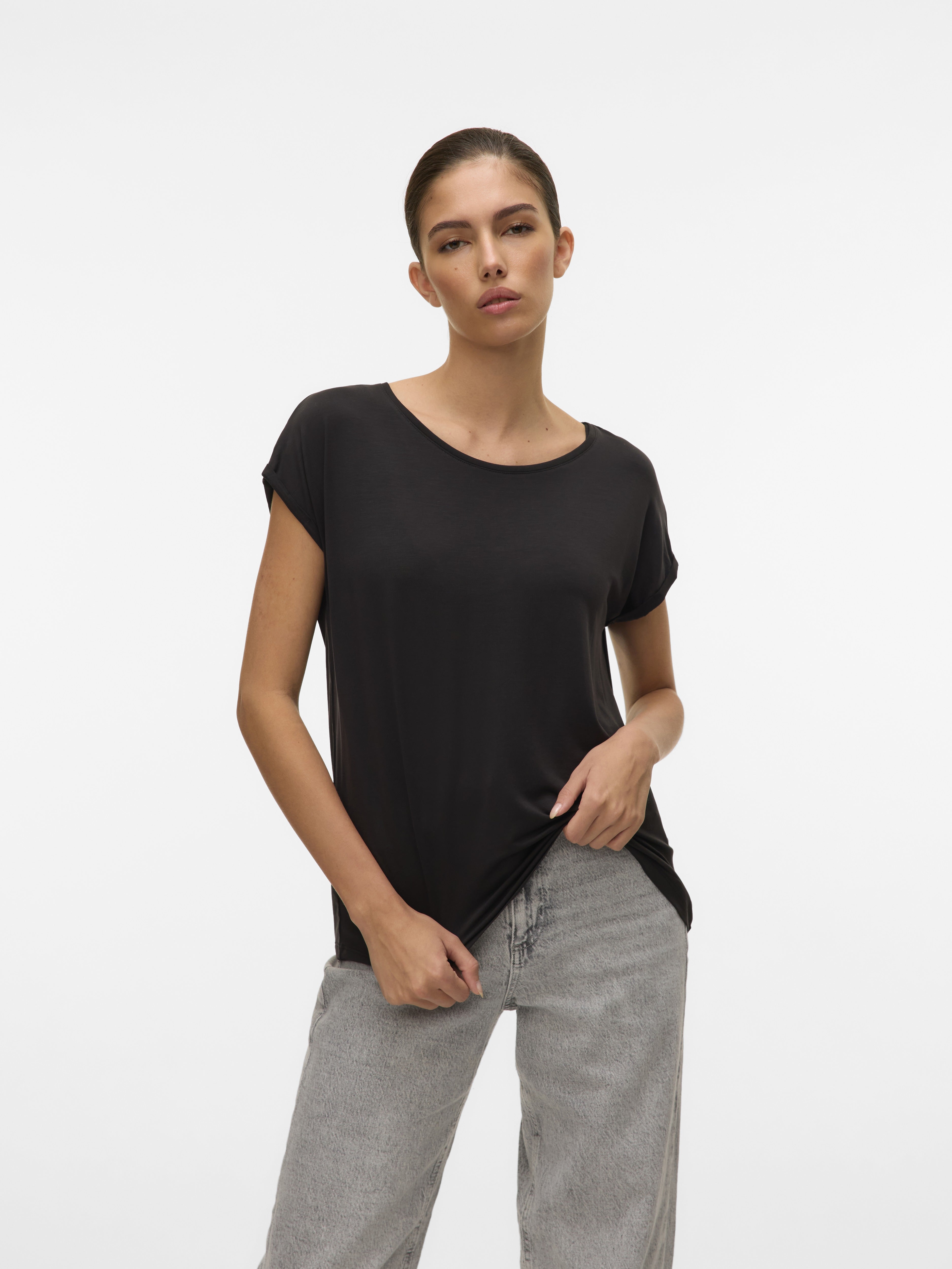 Vero Moda Damen T-Shirts Black