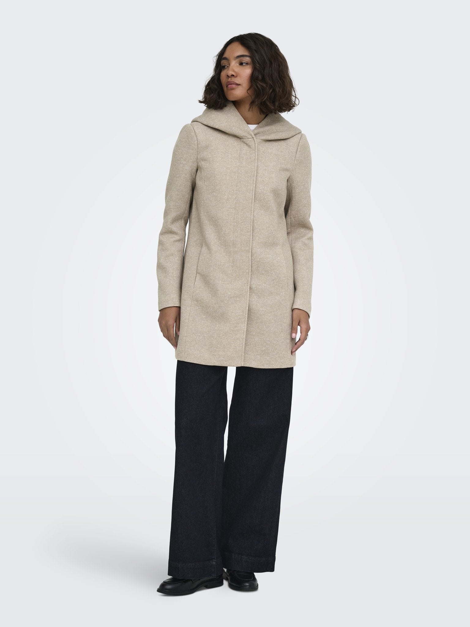 only Damen Mantel Fungi/Melange