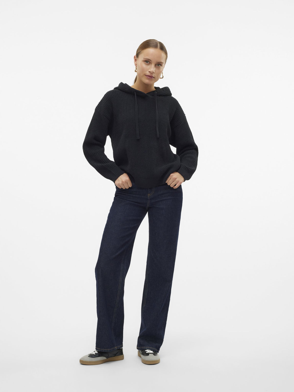 Vero Moda Damen Pullover Black