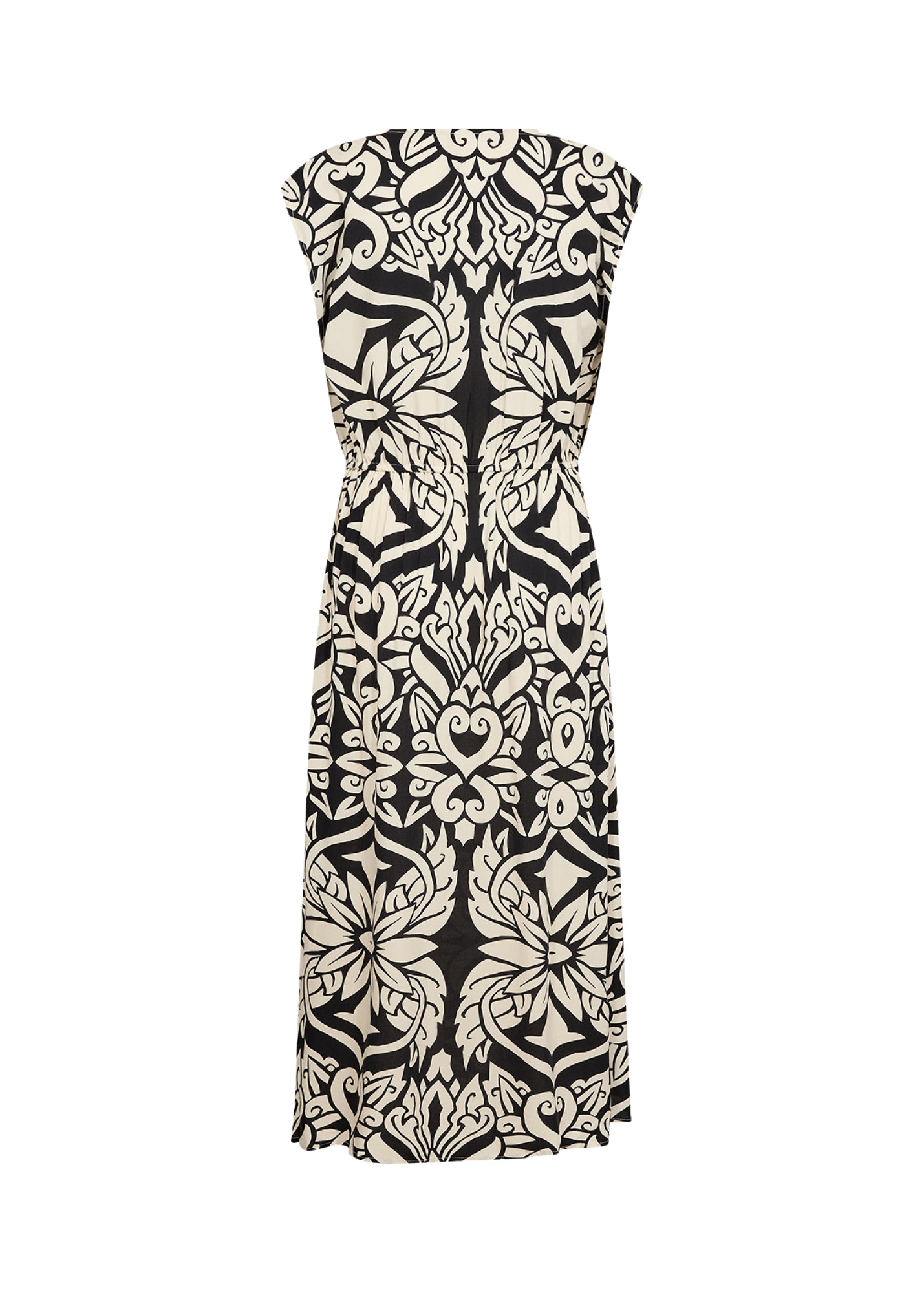 Soya Concept Damen Kleider Black Combi
