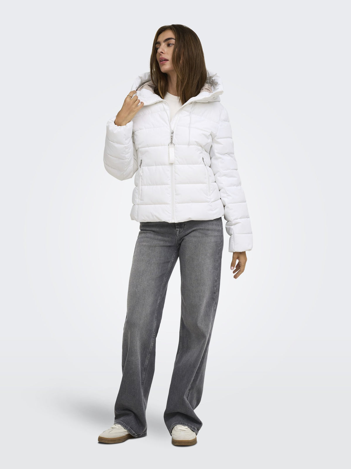 Only Damen Jacken Bright White
